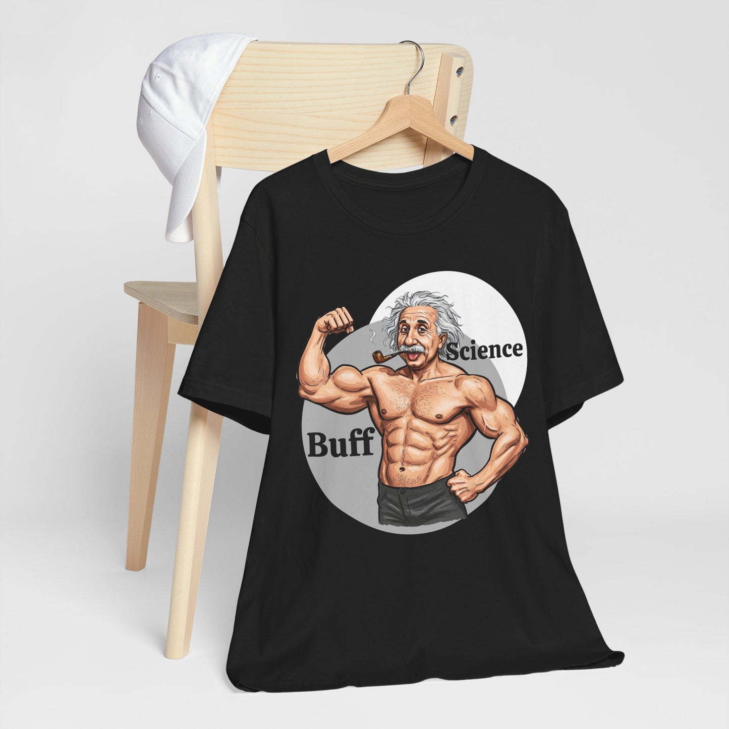 Science Buff Unisex Short Sleeve Tee - Funny Science Themed T-Shirt - Einstein Gift - Physics Lovers - Schmartypants