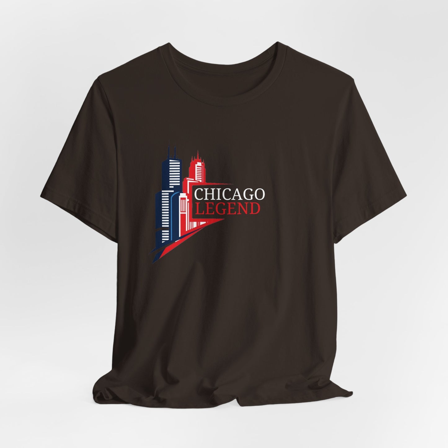 Classic Chicago Legend Graphic Unisex T-Shirt, Chicago Gift, City Pride Apparel, Urban Style Shirt, Travel Souvenir Tee