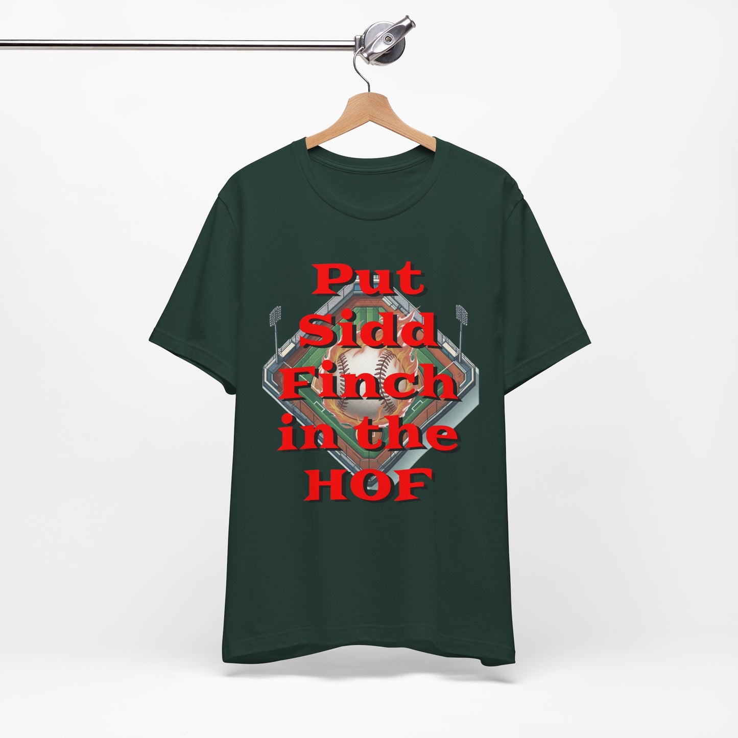 Baseball Fantasy Satirical Shirt, Funny Sports Tee, Mythological Fireballing Pitcher Gift, Sidd Finch April Fool's Joke, Unisex Jersey