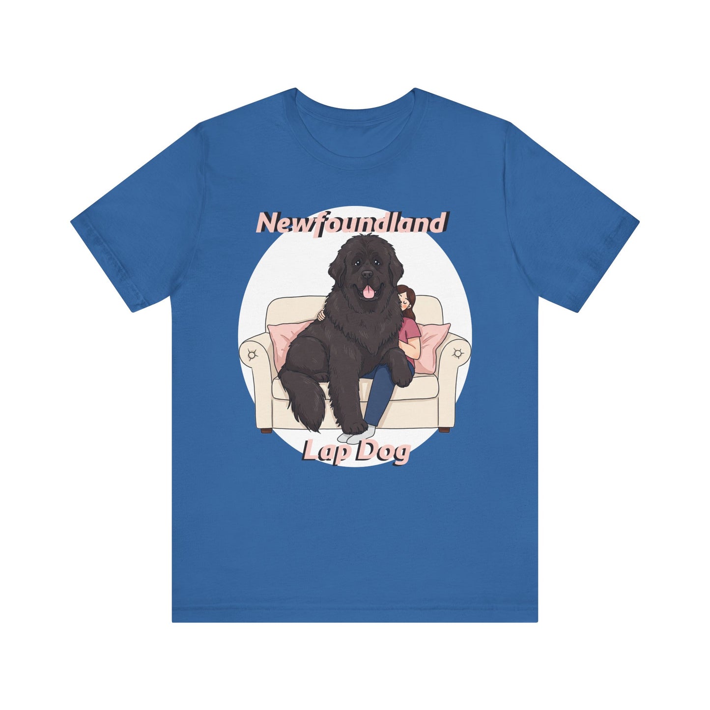 Newfoundland Lap Dog Unisex Tee - Funny Dog Lover Shirt - Schmartypants