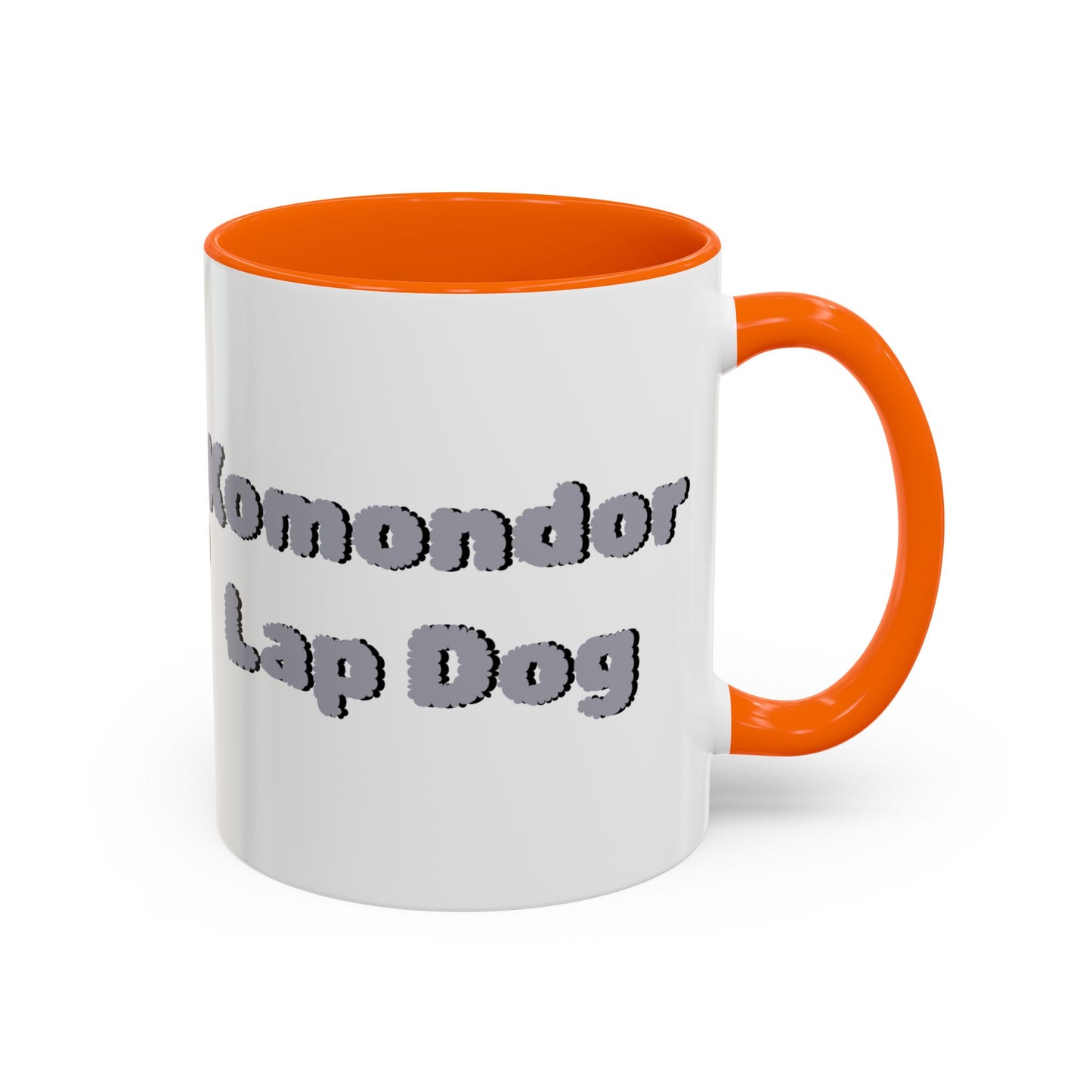 Komondor Lap Dog Coffee Mug - Funny Pet Lovers Gift - 11oz & 15oz - Schmartypants
