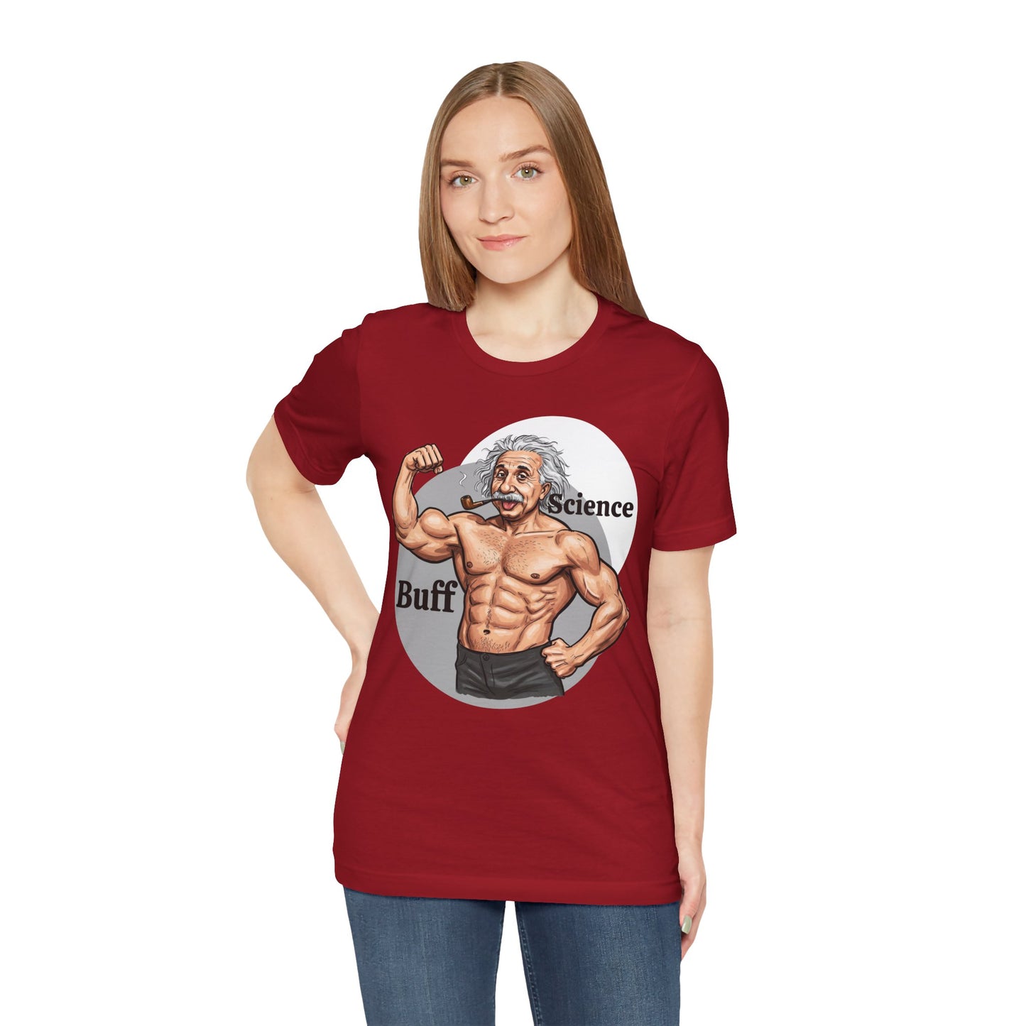 Science Buff Unisex Short Sleeve Tee - Funny Science Themed T-Shirt - Einstein Gift - Physics Lovers - Schmartypants