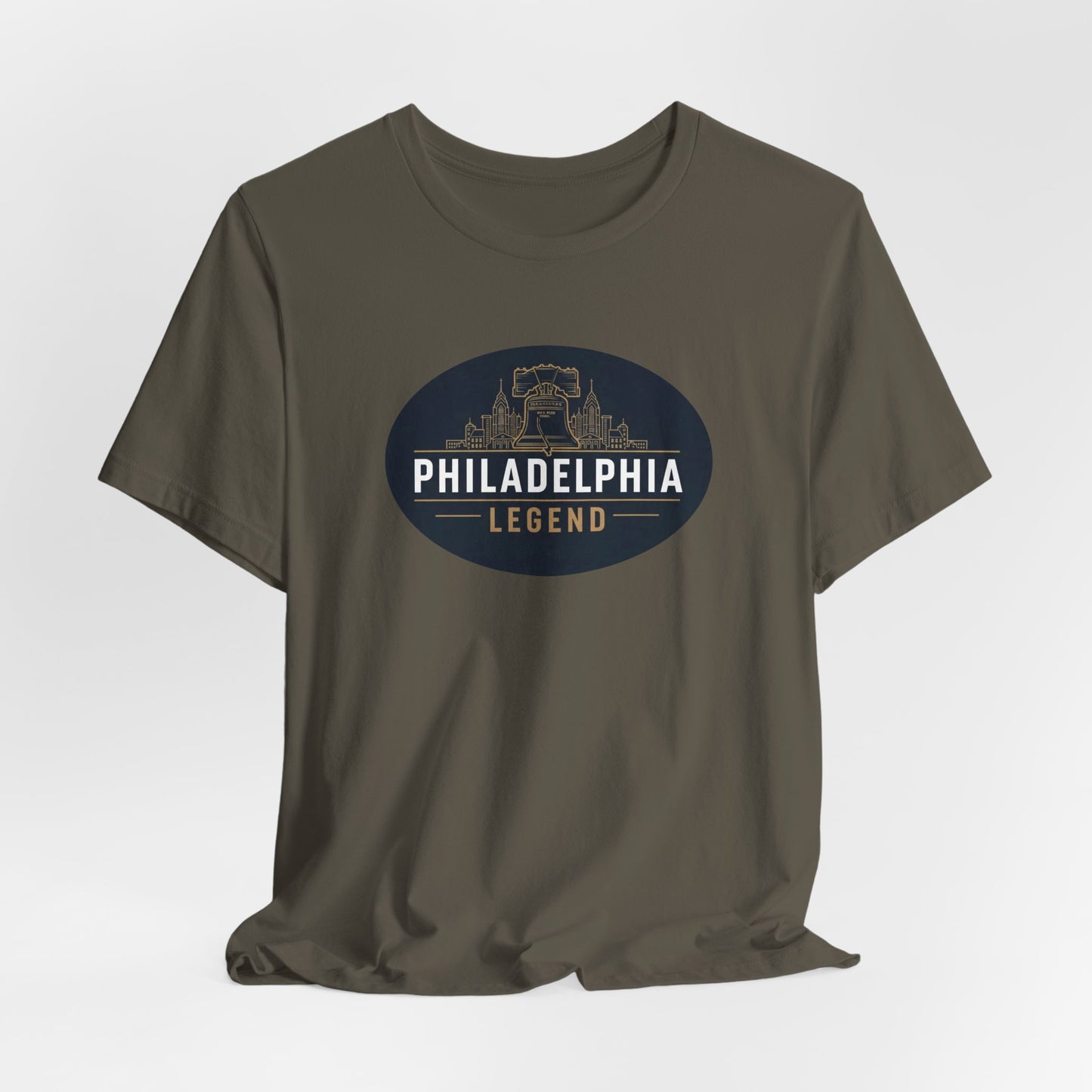Philadelphia Legend Unisex Jersey Short Sleeve Tee | Casual Fashion, Gift for Sports Fans, Birthday Present, Summer Wear, Philly Souvenir Tee