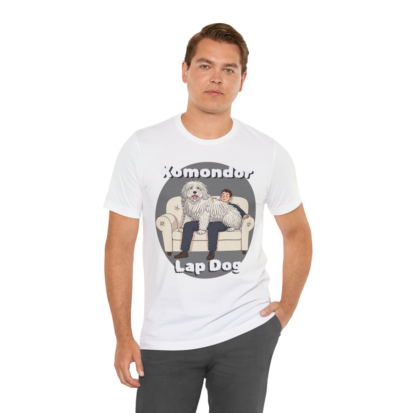 Hilarious Komondor Lap Dog Unisex Tee - Fun Pet Lover Shirt - Schmartypants