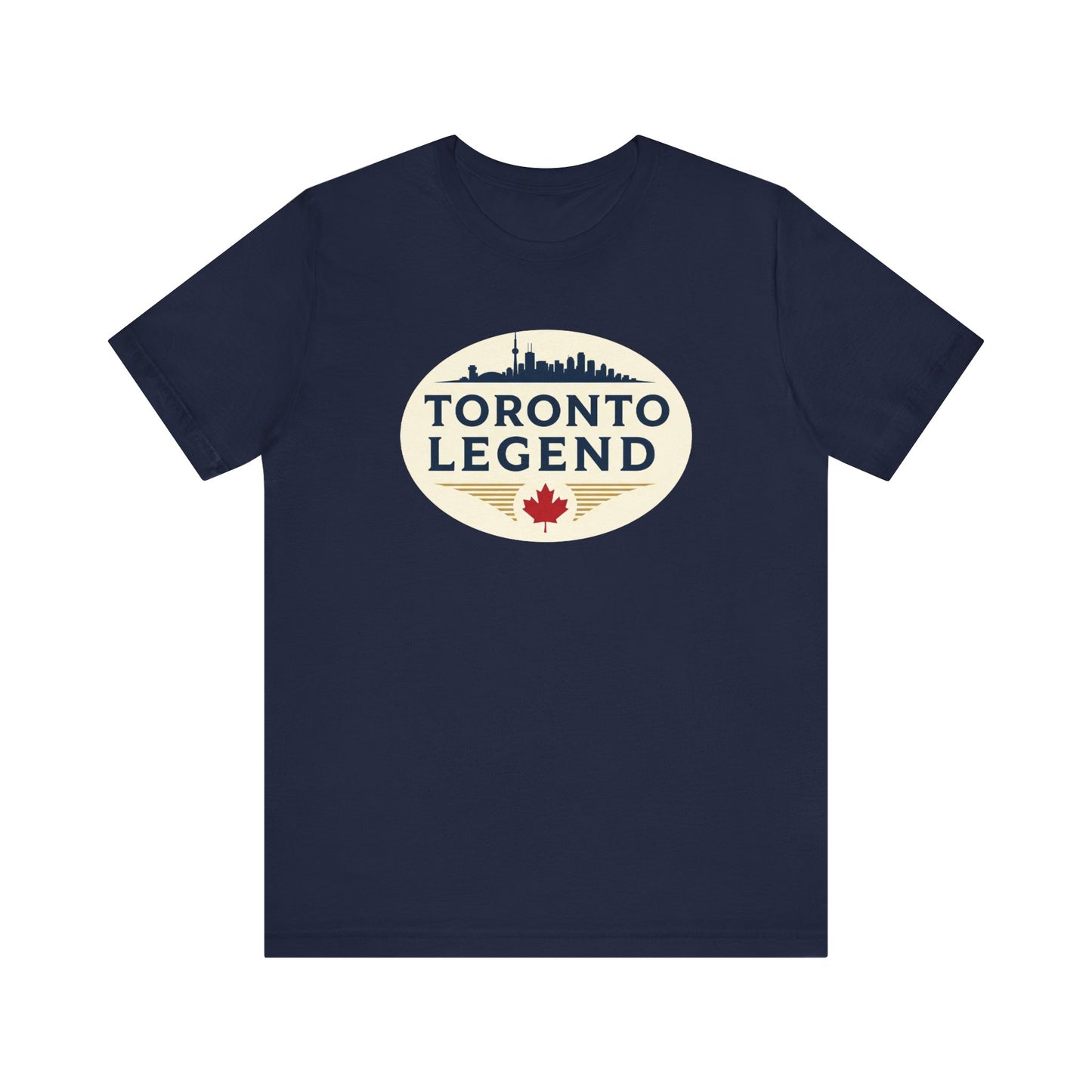 Toronto Legend Unisex Jersey Short Sleeve Tee, Toronto T-Shirt, Travel Shirt, Canada Souvenir, Gift for Travelers, Casual Wear