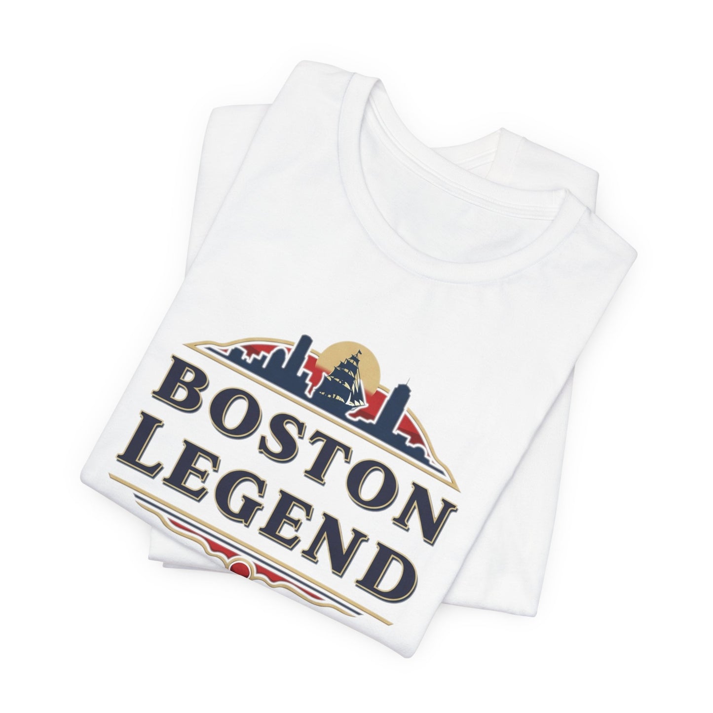 Boston Legend Unisex Tee | Casual Everyday Wear, Gift for Sports Fans, Boston Pride Shirt, Travel Souvenir, Summer Outfit