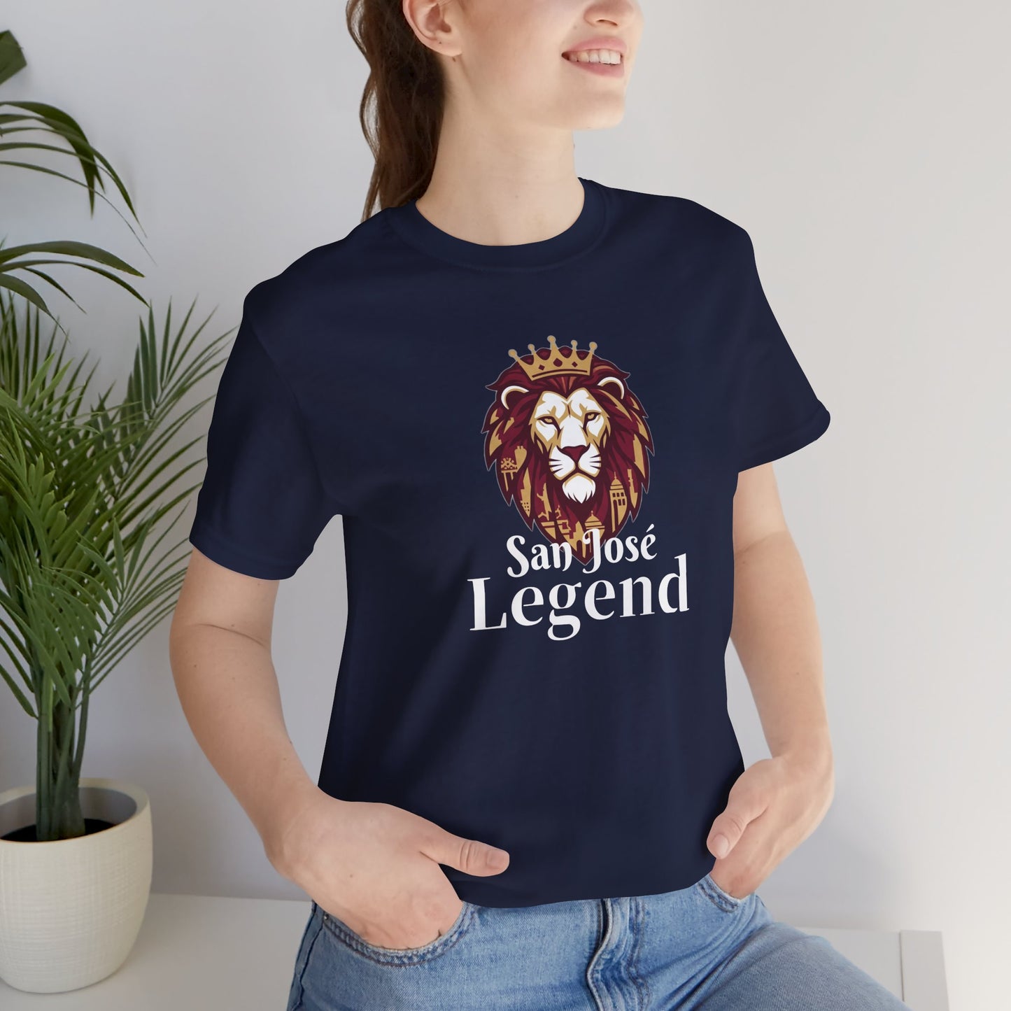 San José Legend Tee - Unisex Jersey Short Sleeve T-Shirt, San José Souvenir Tee, Birthday Apparel, Sports Fan Shirt, Casual Wear