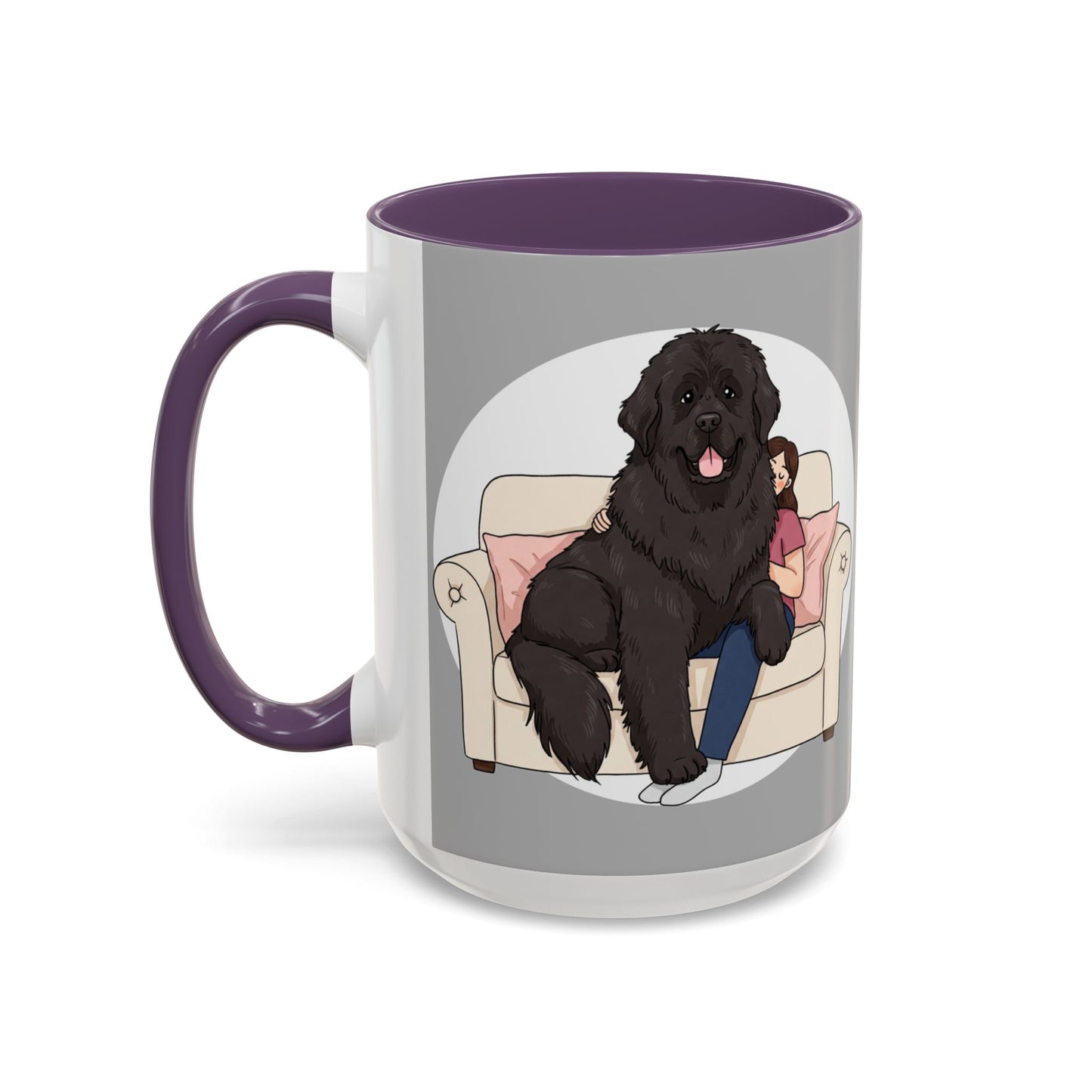 Funny Newfoundland Lap Dog Coffee Mug - Perfect Gift for Dog Lovers, Pet Parents, Cozy Home Decor, Caffeine Fix, Unique Gift Idea - Schmartypants