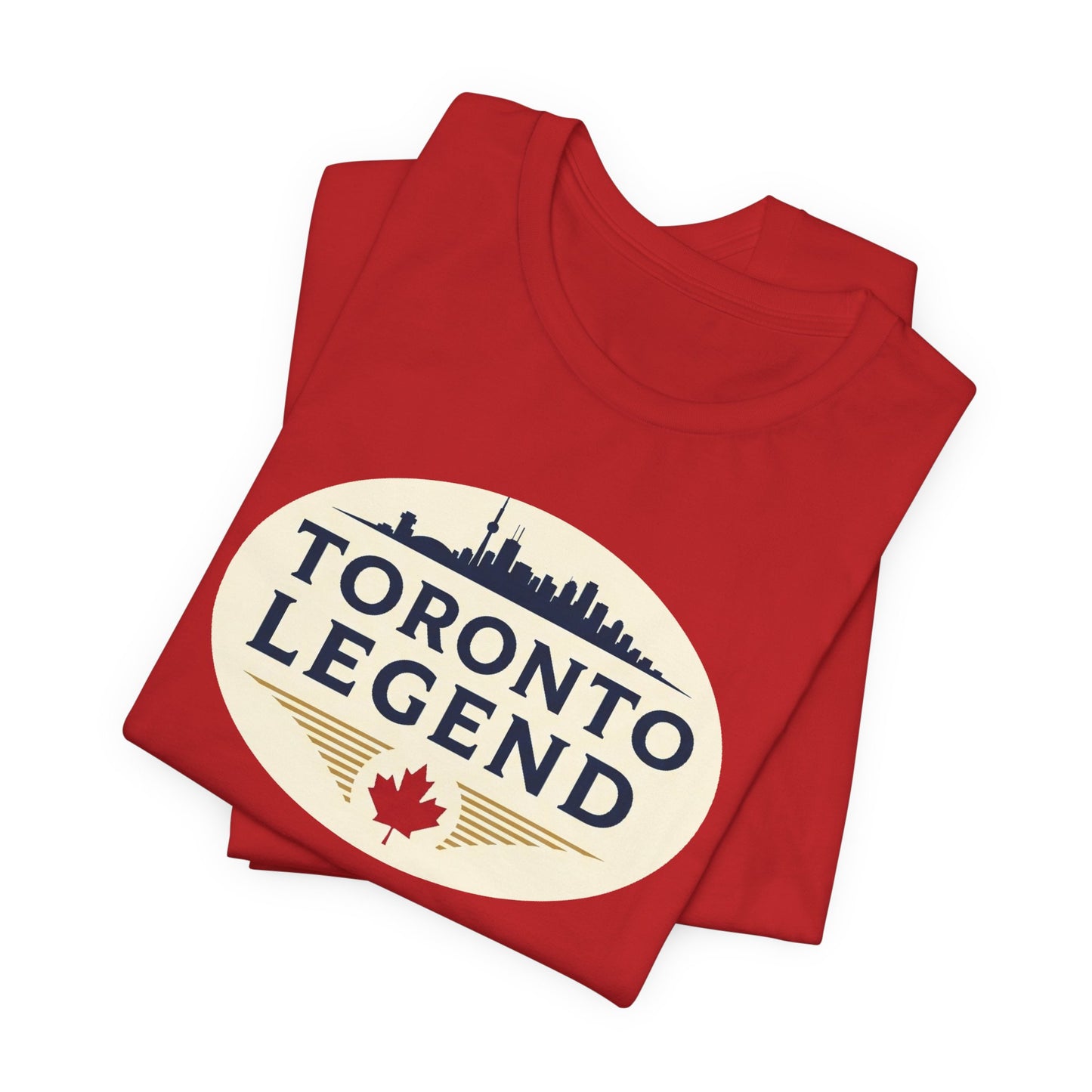 Toronto Legend Unisex Jersey Short Sleeve Tee, Toronto T-Shirt, Travel Shirt, Canada Souvenir, Gift for Travelers, Casual Wear