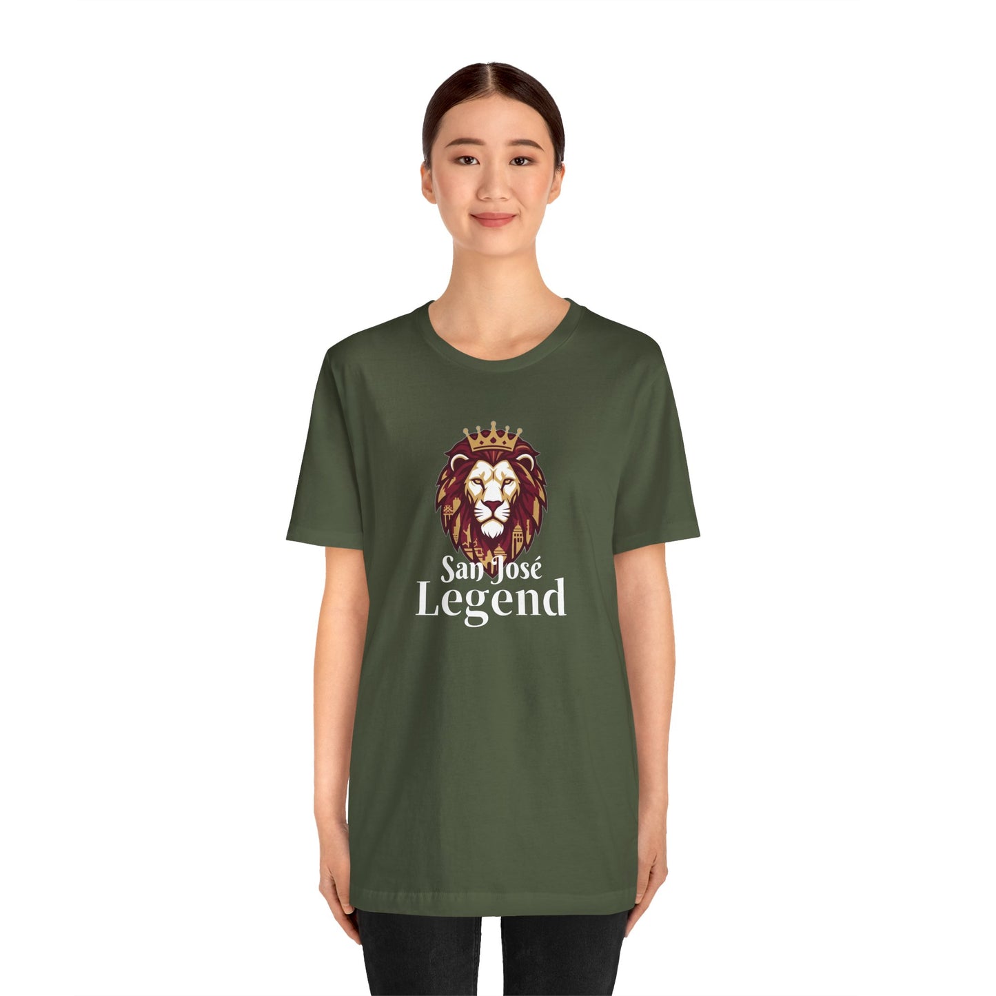 San José Legend Tee - Unisex Jersey Short Sleeve T-Shirt, San José Souvenir Tee, Birthday Apparel, Sports Fan Shirt, Casual Wear