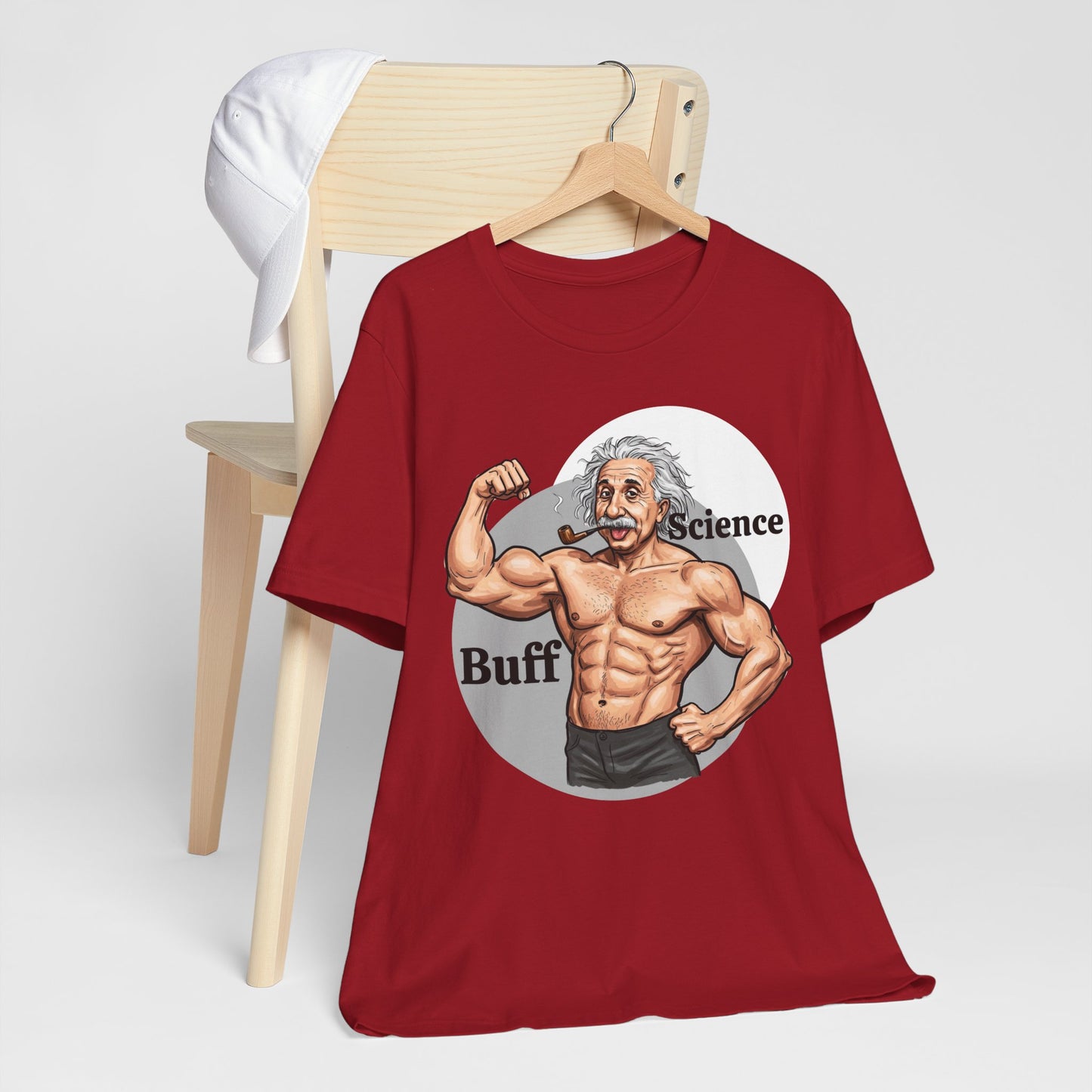 Science Buff Unisex Short Sleeve Tee - Funny Science Themed T-Shirt - Einstein Gift - Physics Lovers - Schmartypants