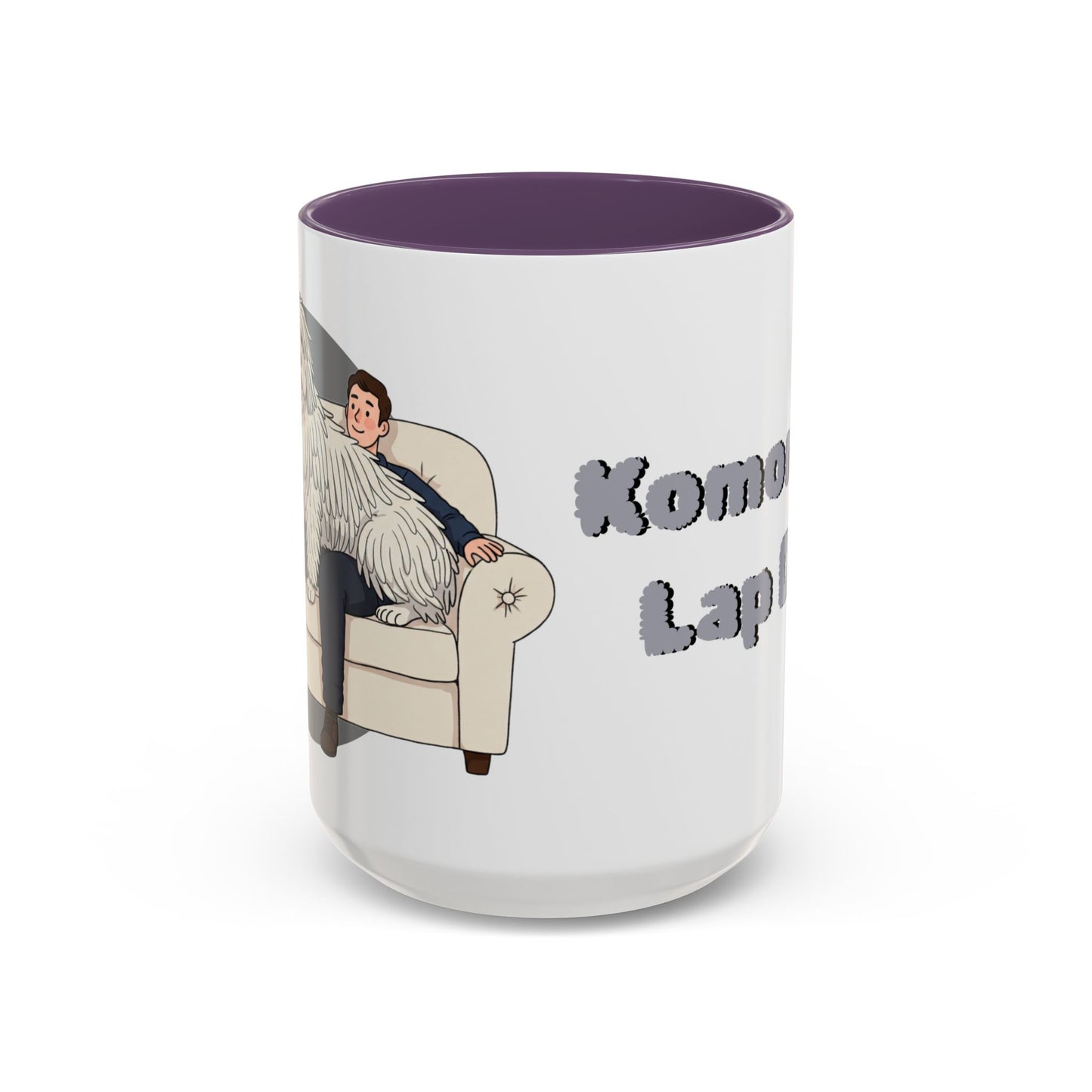 Komondor Lap Dog Coffee Mug - Funny Animal Lover Gift - Schmartypants