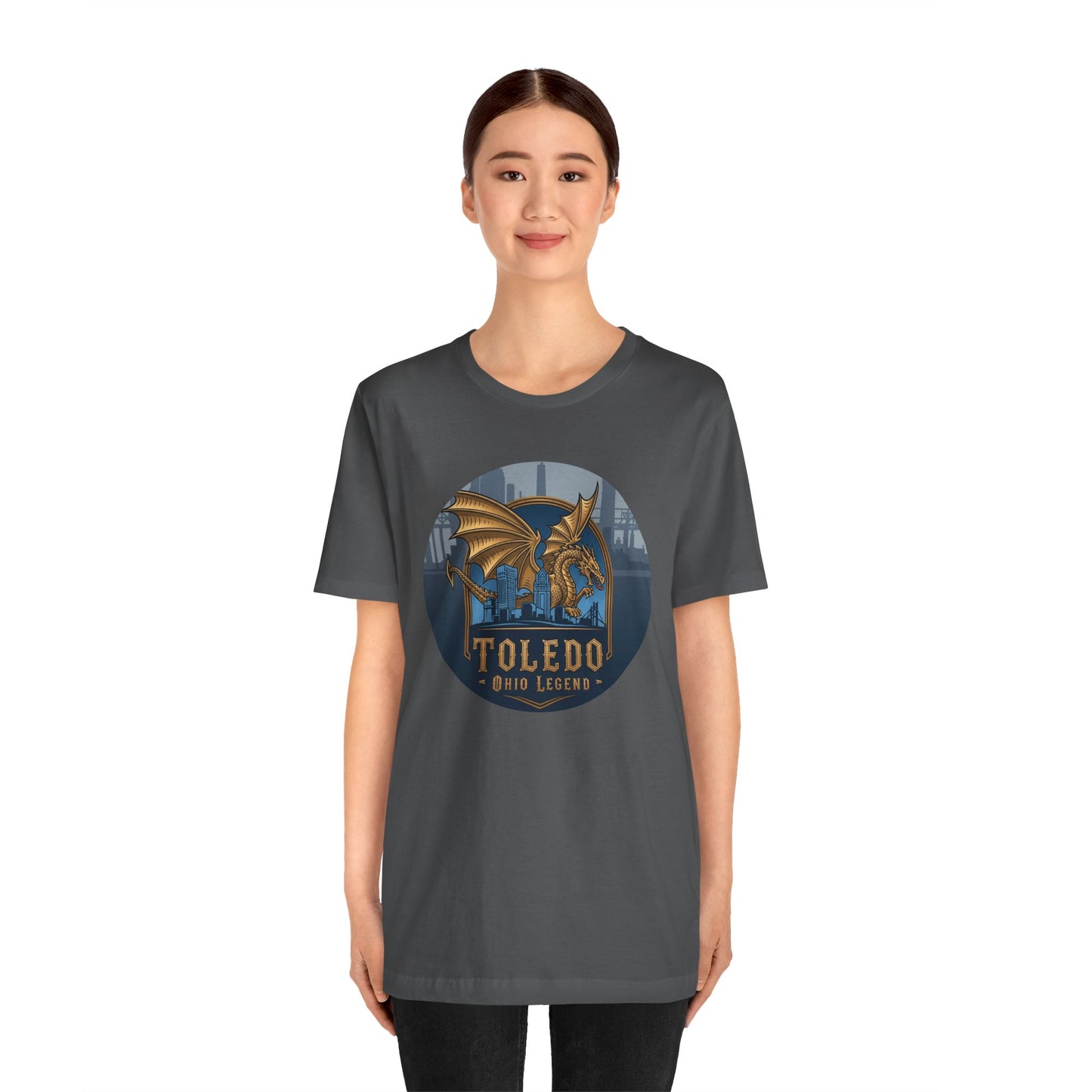 Toledo Dragon Legend T-Shirt | Unisex Jersey Tee | Perfect Gift for Fans, Festivals, and Celebrations, Casual Wear, Graphic Tee