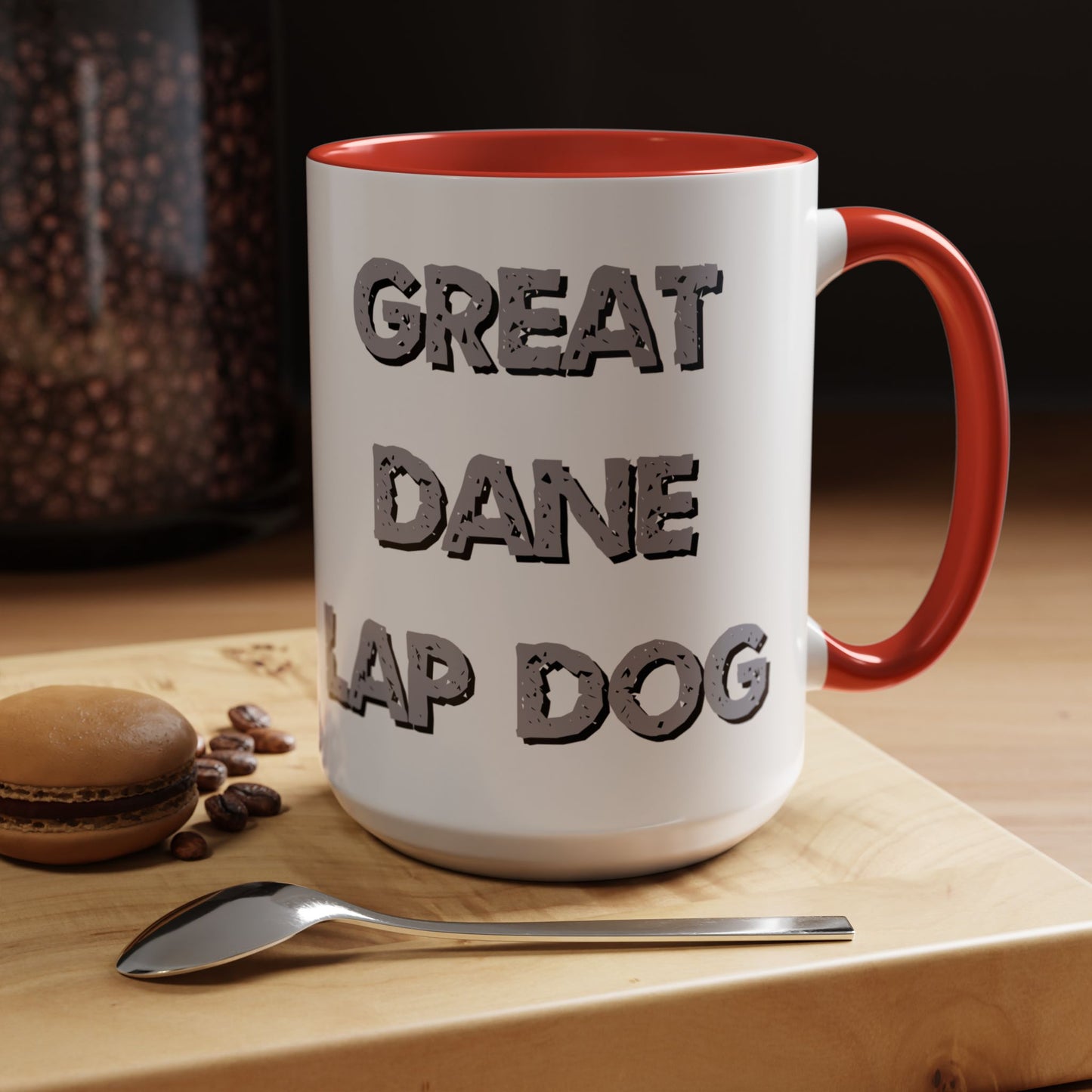 Hilarious Great Dane Lap Dog Coffee Mug - Funny Dog Lover Gift - Schmartypants