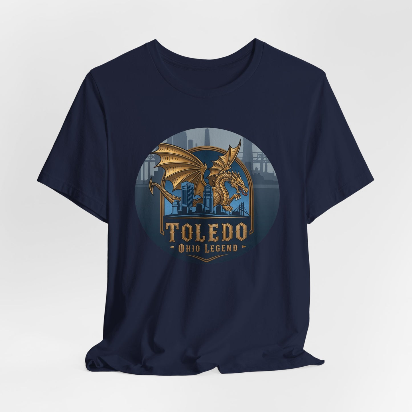 Toledo Dragon Legend T-Shirt | Unisex Jersey Tee | Perfect Gift for Fans, Festivals, and Celebrations, Casual Wear, Graphic Tee