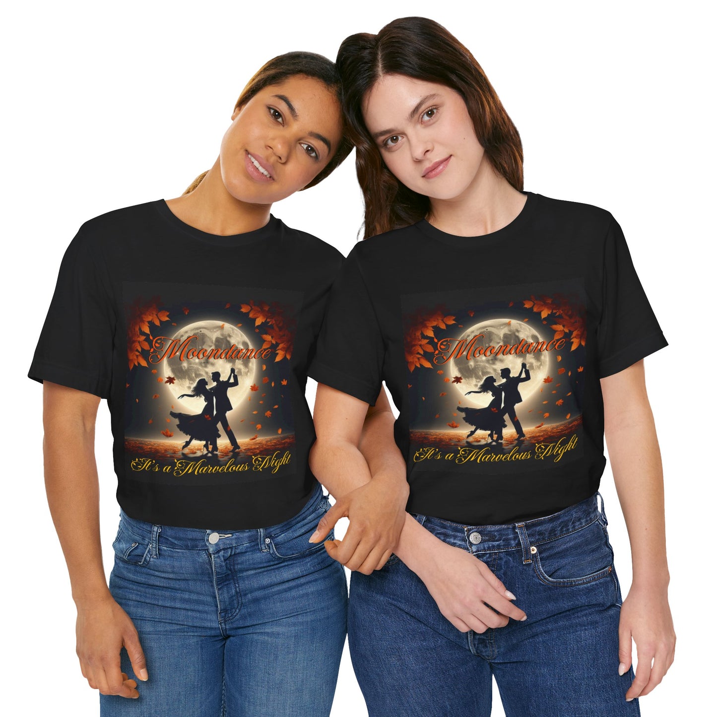 Moondance Unisex Jersey Tee - "It's a Marvelous Night" Graphic Shirt - Van Morrison and Music Fans - Schmartypants
