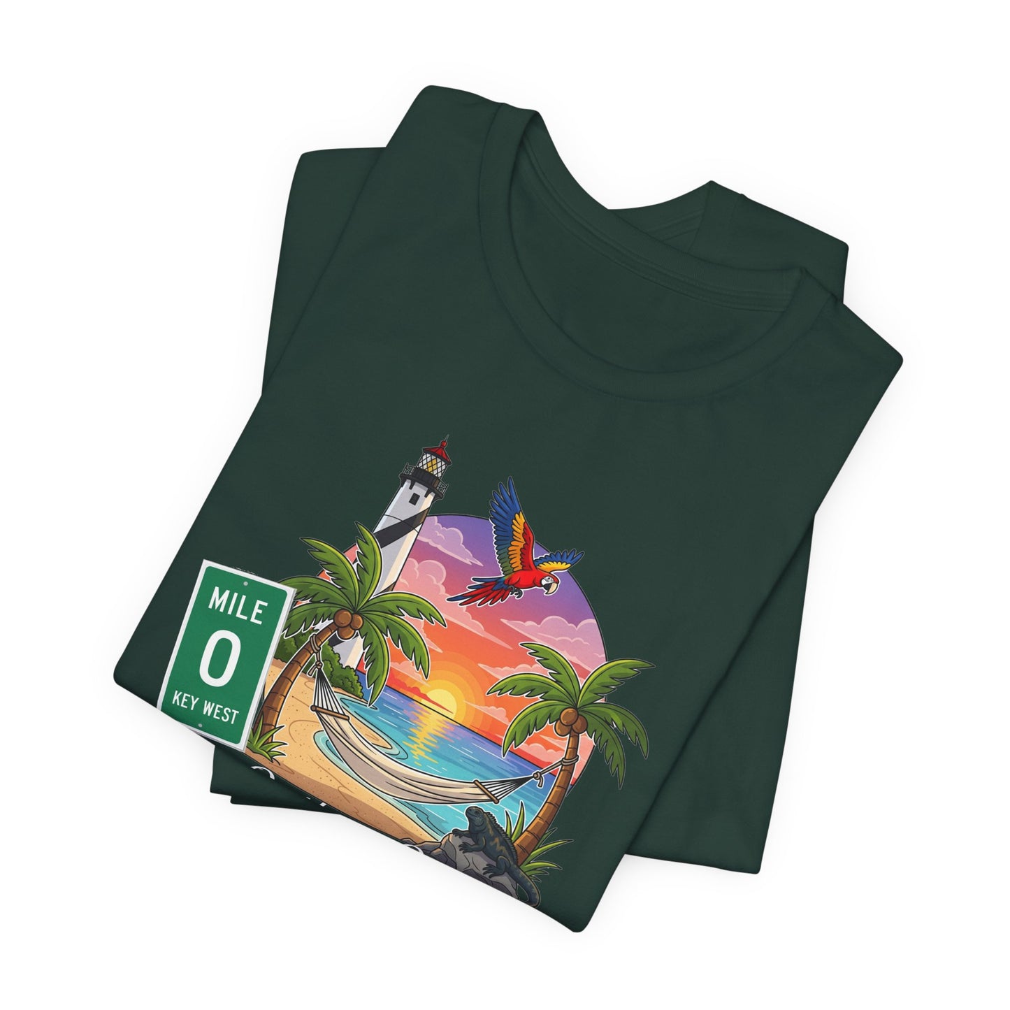 I'd Rather Be In Key West Tee | Vacation Shirt, Summer Style, Beachwear Gift, Travel Tee, Casual Fashion