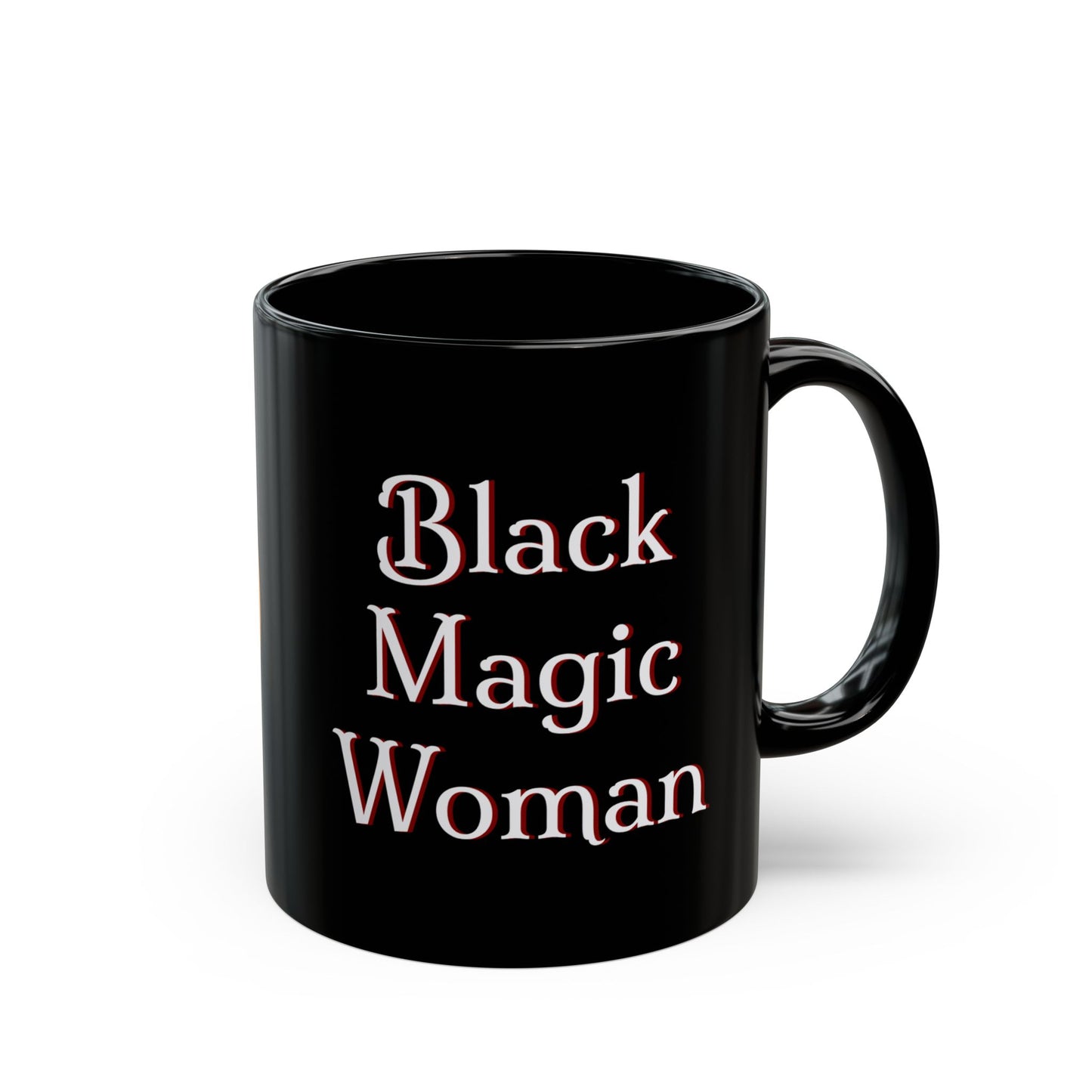 'Black Magic Woman' Mug | Enchanting Coffee Cup for Classic Rock Fans, Santana, early Fleetwood Mac, 11oz or 15oz - Schmartypants