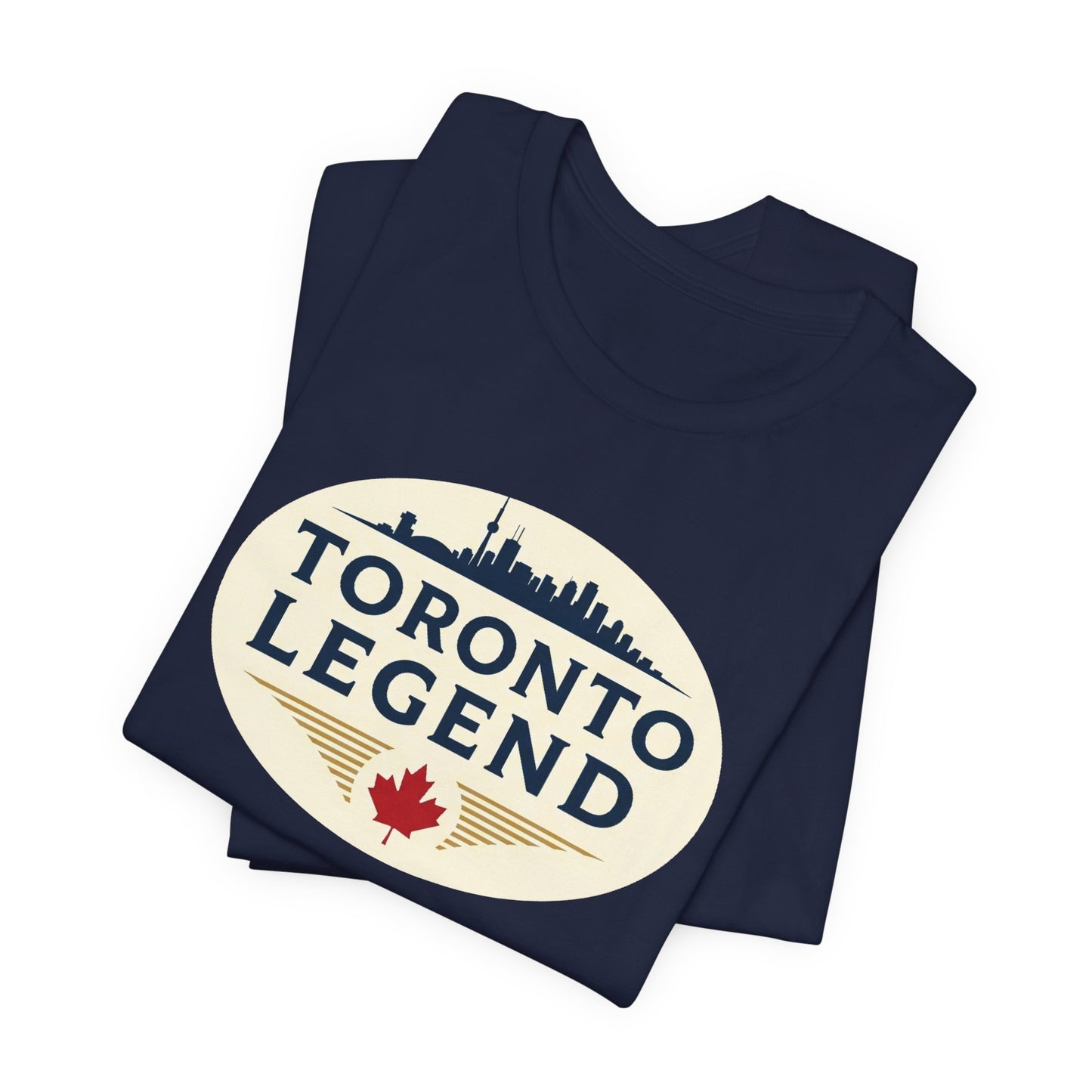 Toronto Legend Unisex Jersey Short Sleeve Tee, Toronto T-Shirt, Travel Shirt, Canada Souvenir, Gift for Travelers, Casual Wear