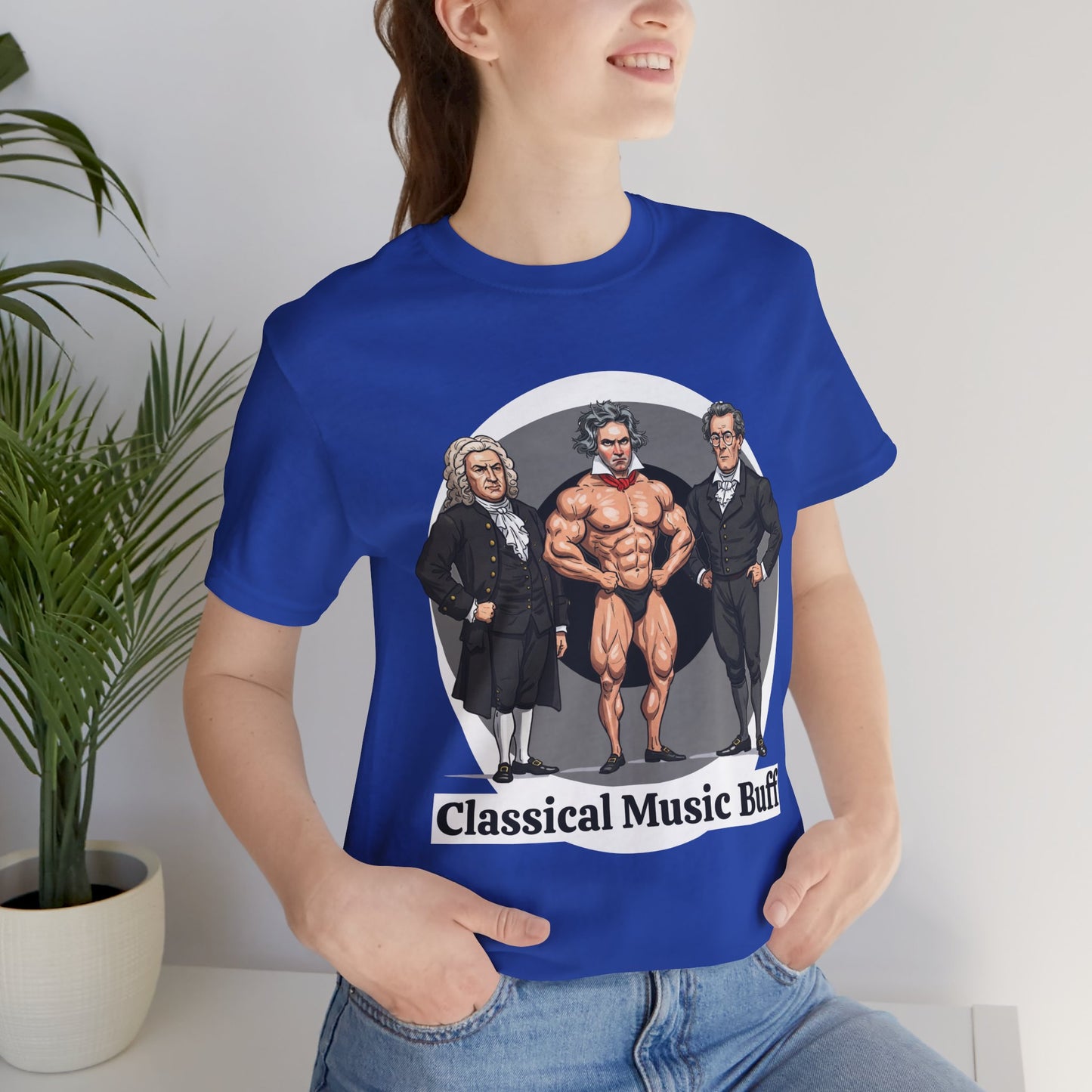 'Classical Music Buff' Unisex Tee - Perfect for Music Lovers & Gift Ideas - Hilarious Tee for Classical Music Listeners, Musicians