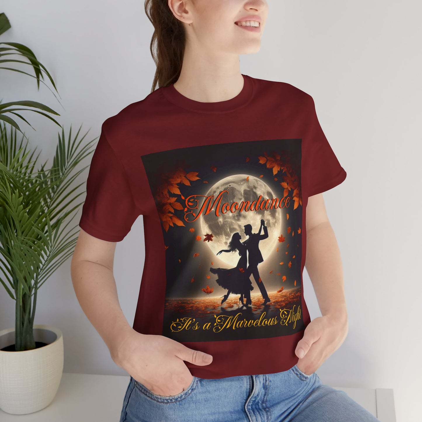 Moondance Unisex Jersey Tee - "It's a Marvelous Night" Graphic Shirt - Van Morrison and Music Fans - Schmartypants