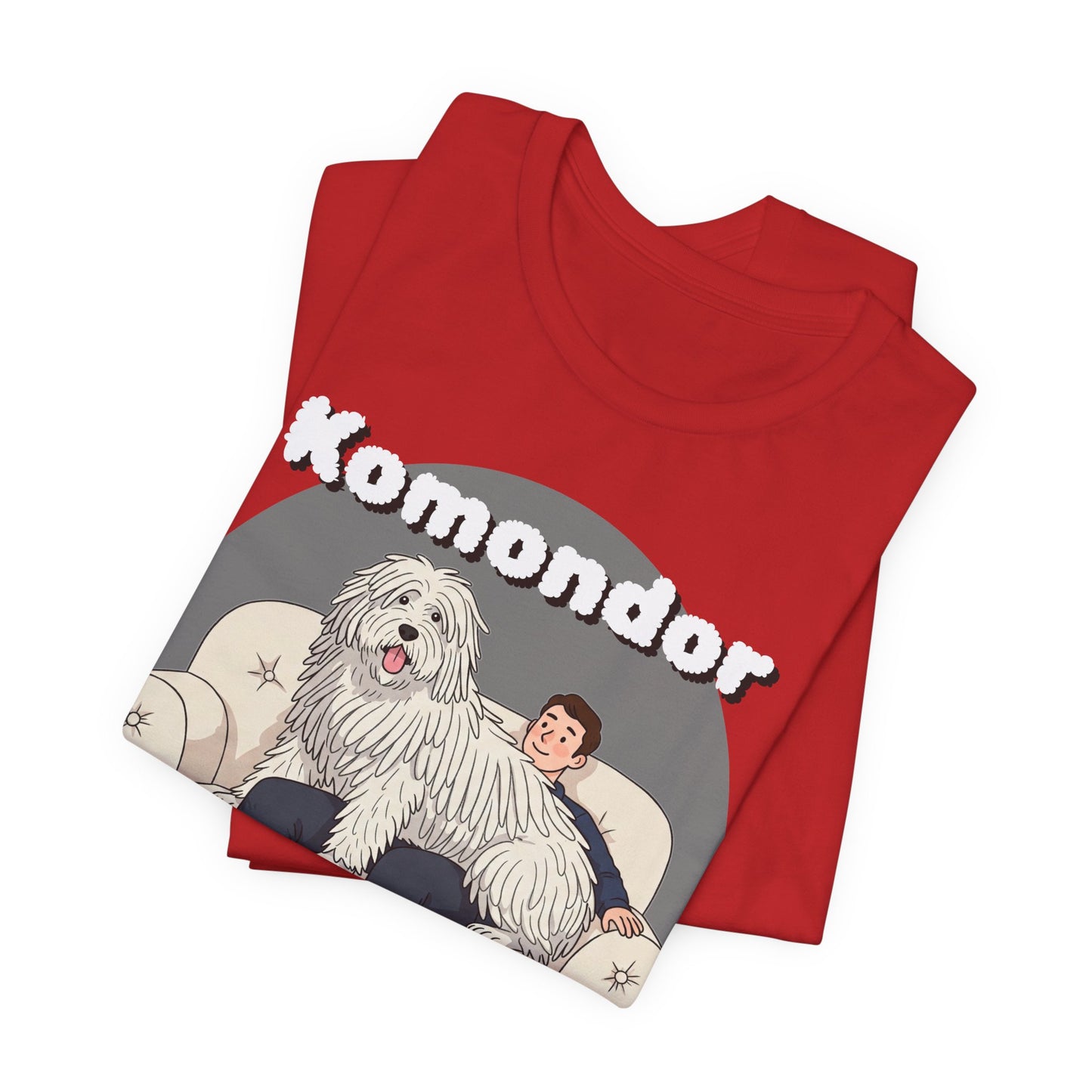 Hilarious Komondor Lap Dog Unisex Tee - Fun Pet Lover Shirt - Schmartypants