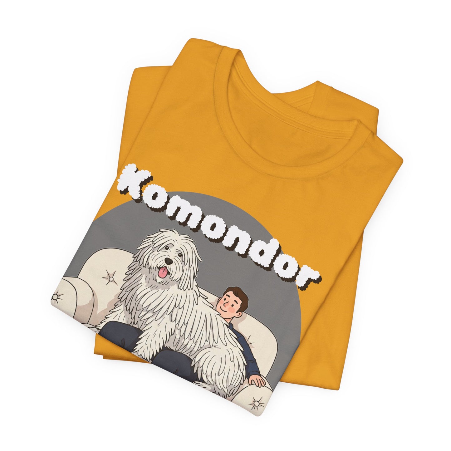 Hilarious Komondor Lap Dog Unisex Tee - Fun Pet Lover Shirt - Schmartypants