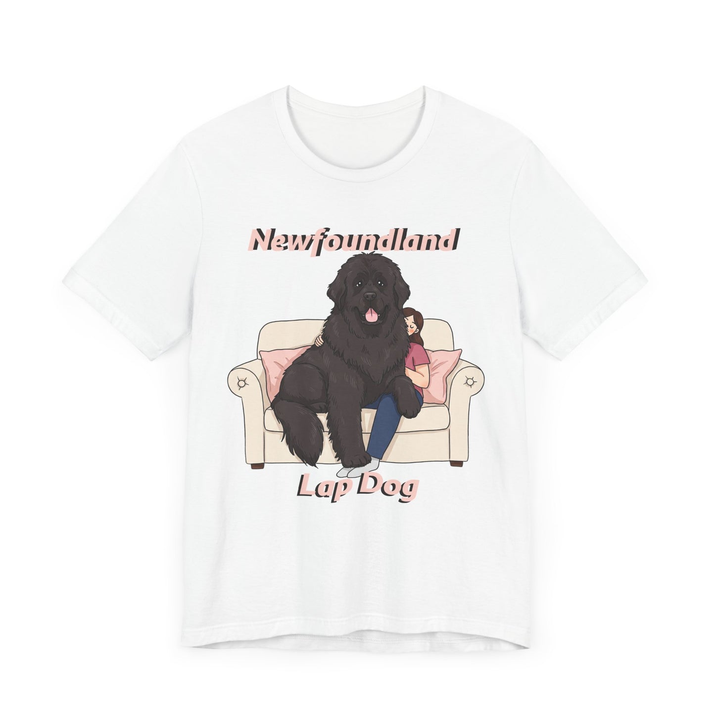 Newfoundland Lap Dog Unisex Tee - Funny Dog Lover Shirt - Schmartypants