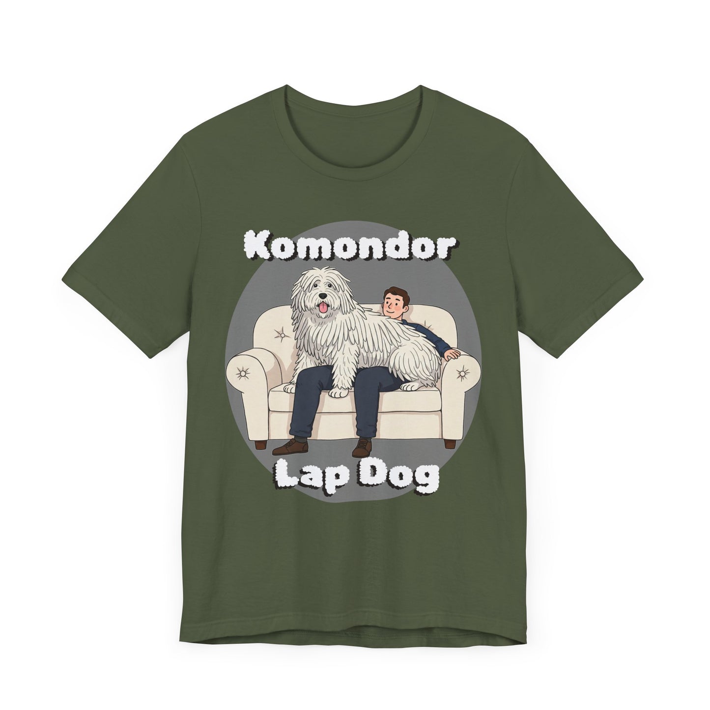 Hilarious Komondor Lap Dog Unisex Tee - Fun Pet Lover Shirt - Schmartypants