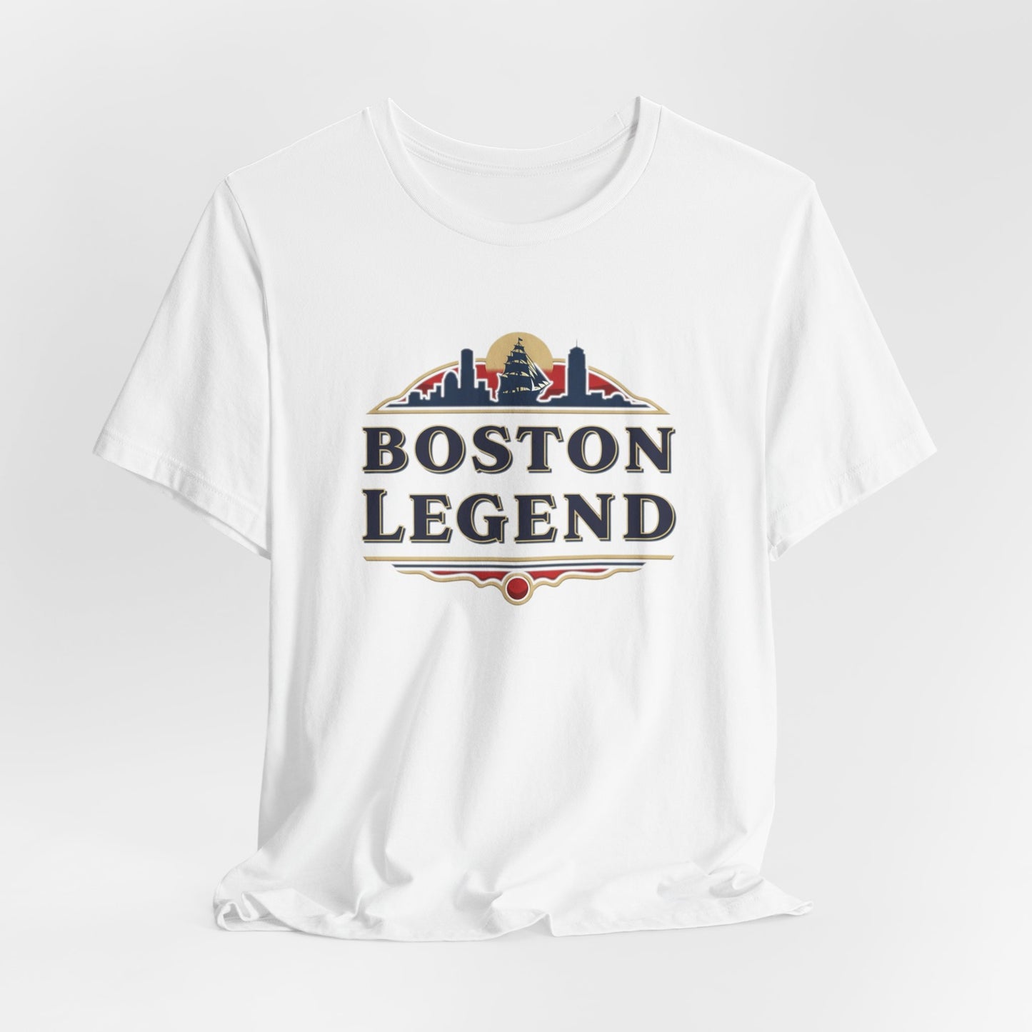 Boston Legend Unisex Tee | Casual Everyday Wear, Gift for Sports Fans, Boston Pride Shirt, Travel Souvenir, Summer Outfit