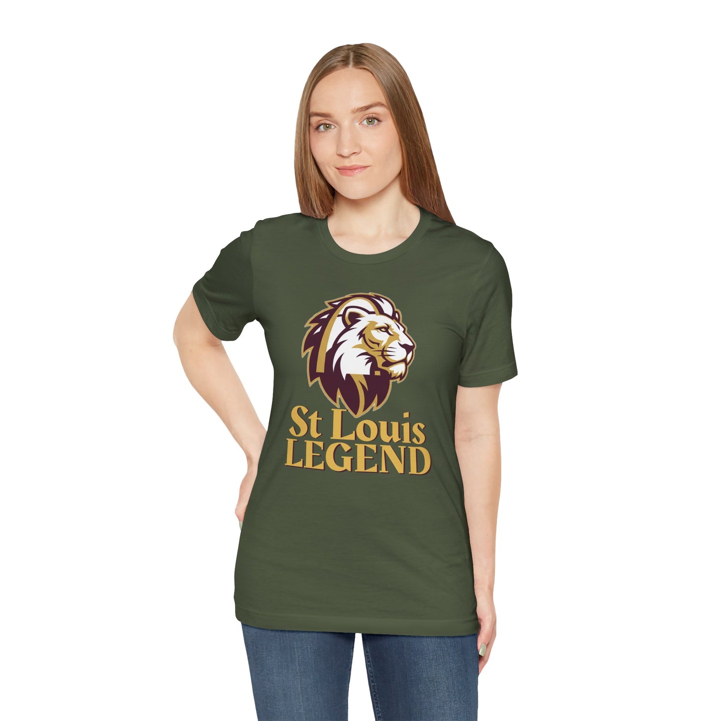 St. Louis Legend Tee - Celebrate Your Pride, Unisex Jersey Short Sleeve T-Shirt, Gift for Sports Fans, Casual Wear, Team Spirit