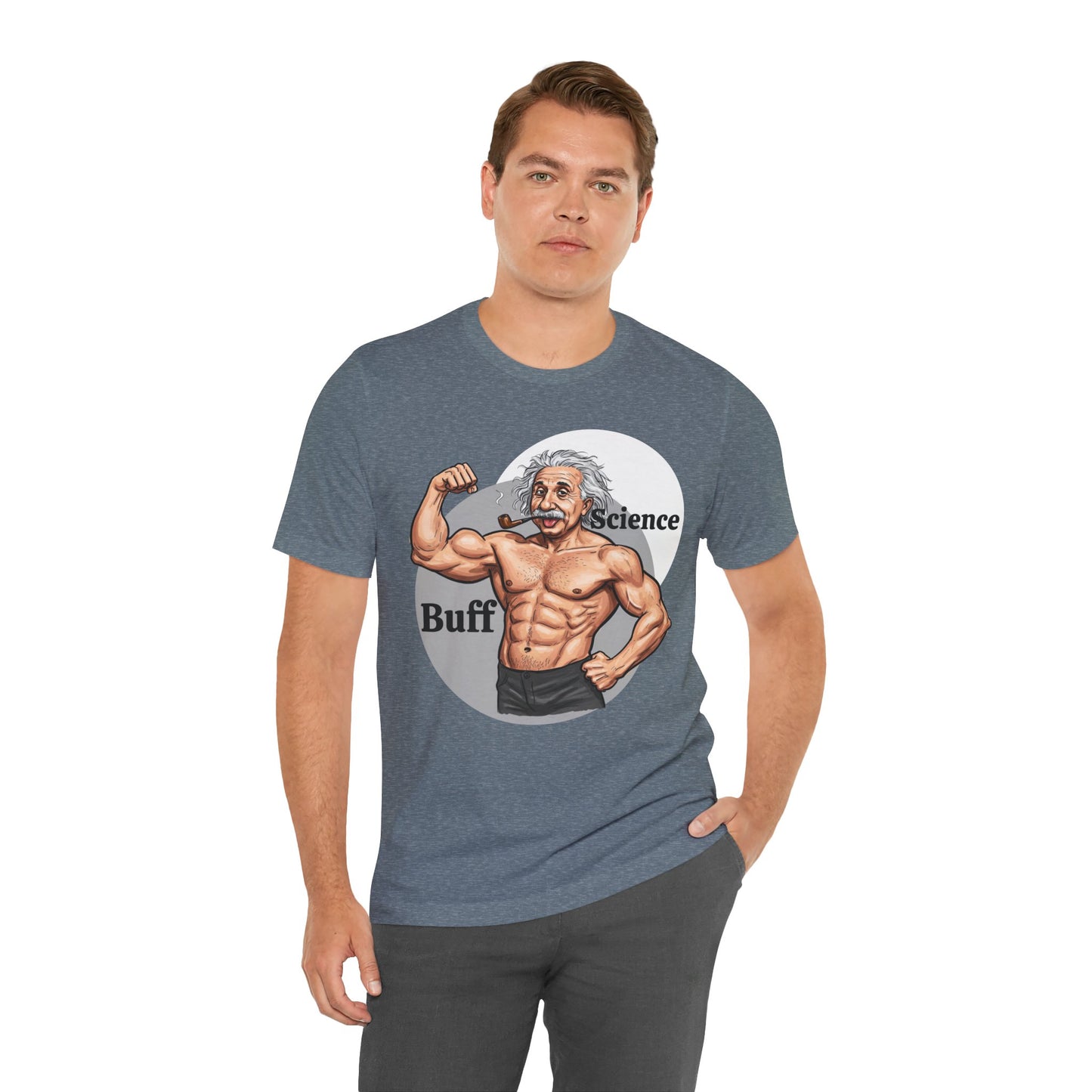 Science Buff Unisex Short Sleeve Tee - Funny Science Themed T-Shirt - Einstein Gift - Physics Lovers - Schmartypants