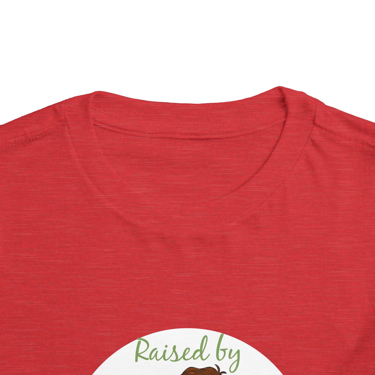 Funny Adorable 'Raised by Meerkats' Toddler Short Sleeve Tee - Cute Animal Tee for Kids Who Love Meerkats - Schmartypants