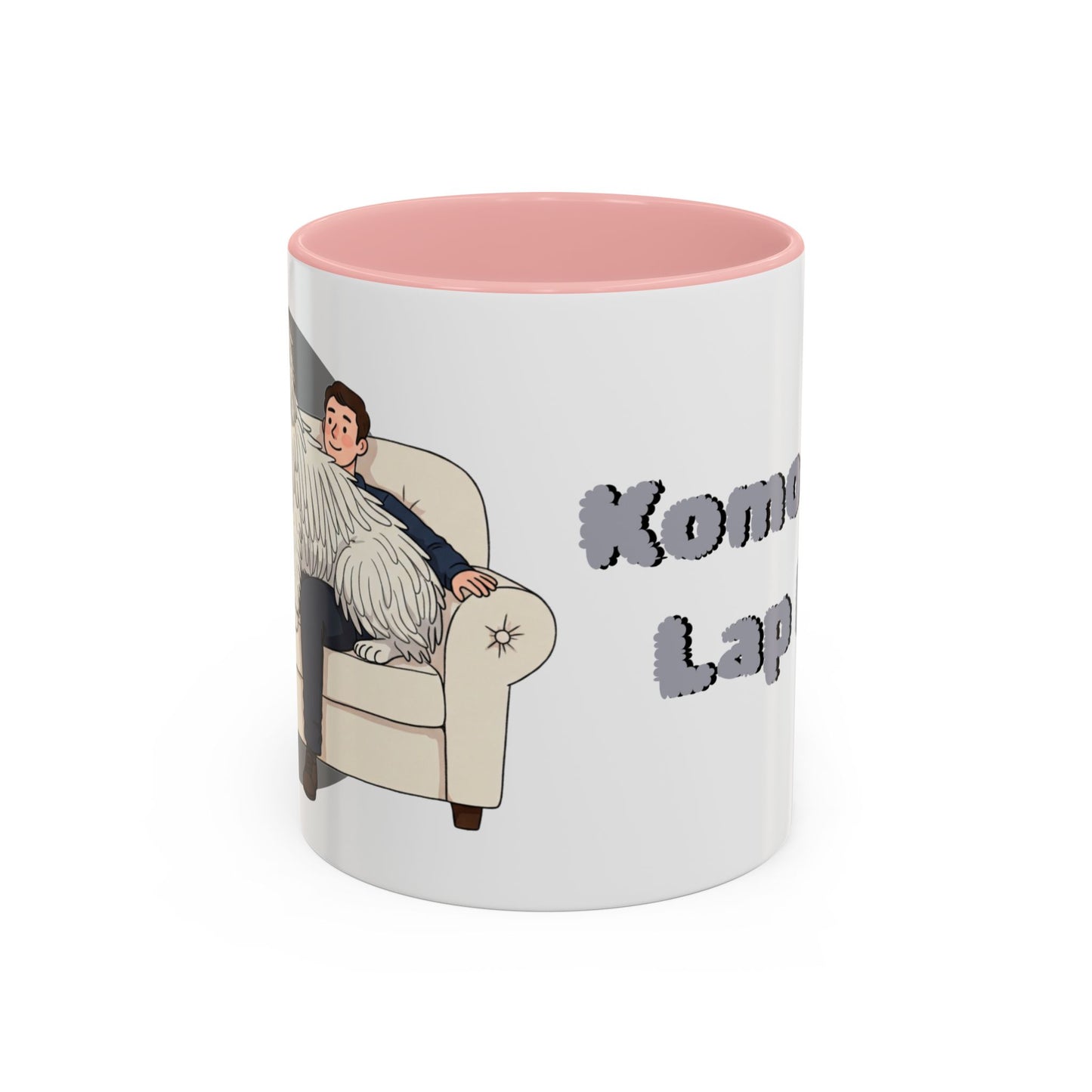 Komondor Lap Dog Coffee Mug - Funny Animal Lover Gift - Schmartypants