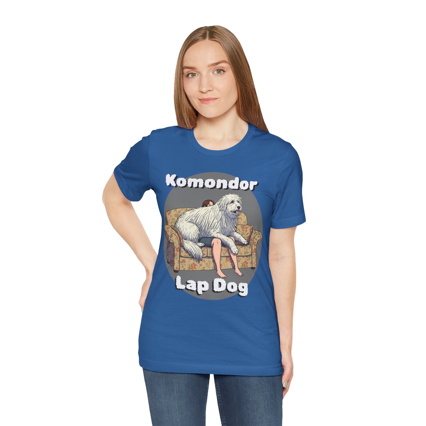 Komondor Lap Dog Unisex Tee - Funny Dog Lover's Short Sleeve Shirt - Schmartypants