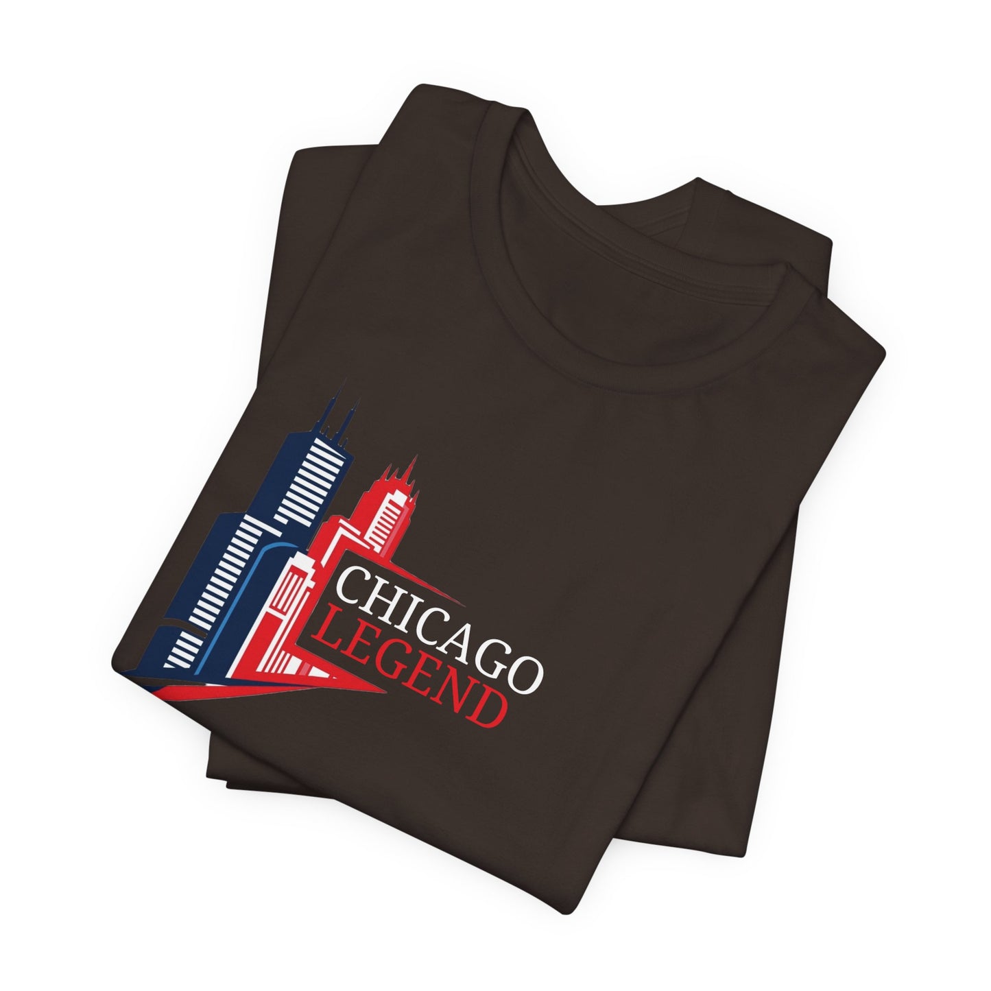 Classic Chicago Legend Graphic Unisex T-Shirt, Chicago Gift, City Pride Apparel, Urban Style Shirt, Travel Souvenir Tee