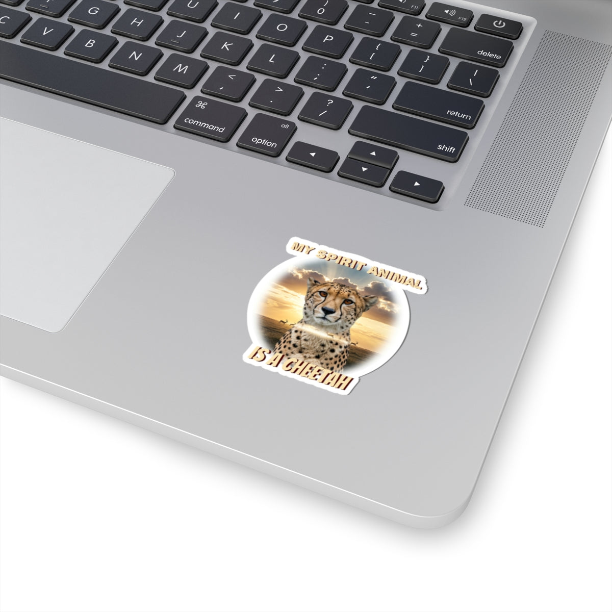 Cheetah Spirit Animal Kiss-Cut Stickers | Inspirational Wildlife Decor | Perfect for Laptops & Journals - Schmartypants