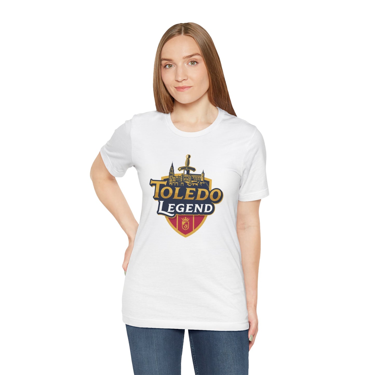 Toledo Spain Legend Unisex Tee | Casual Wear, Souvenir T-shirt, Travel Apparel, Unique Graphic Shirt