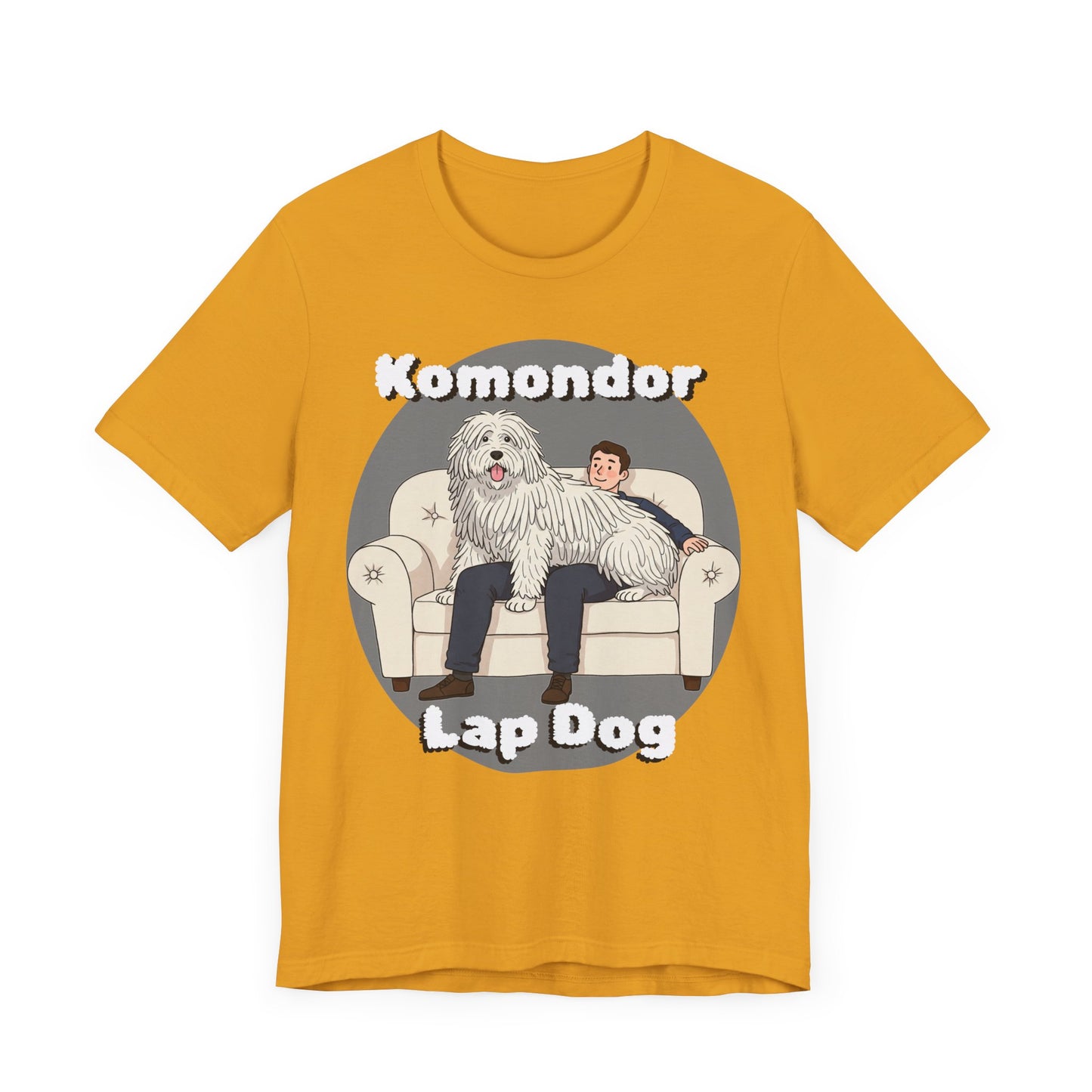 Hilarious Komondor Lap Dog Unisex Tee - Fun Pet Lover Shirt - Schmartypants