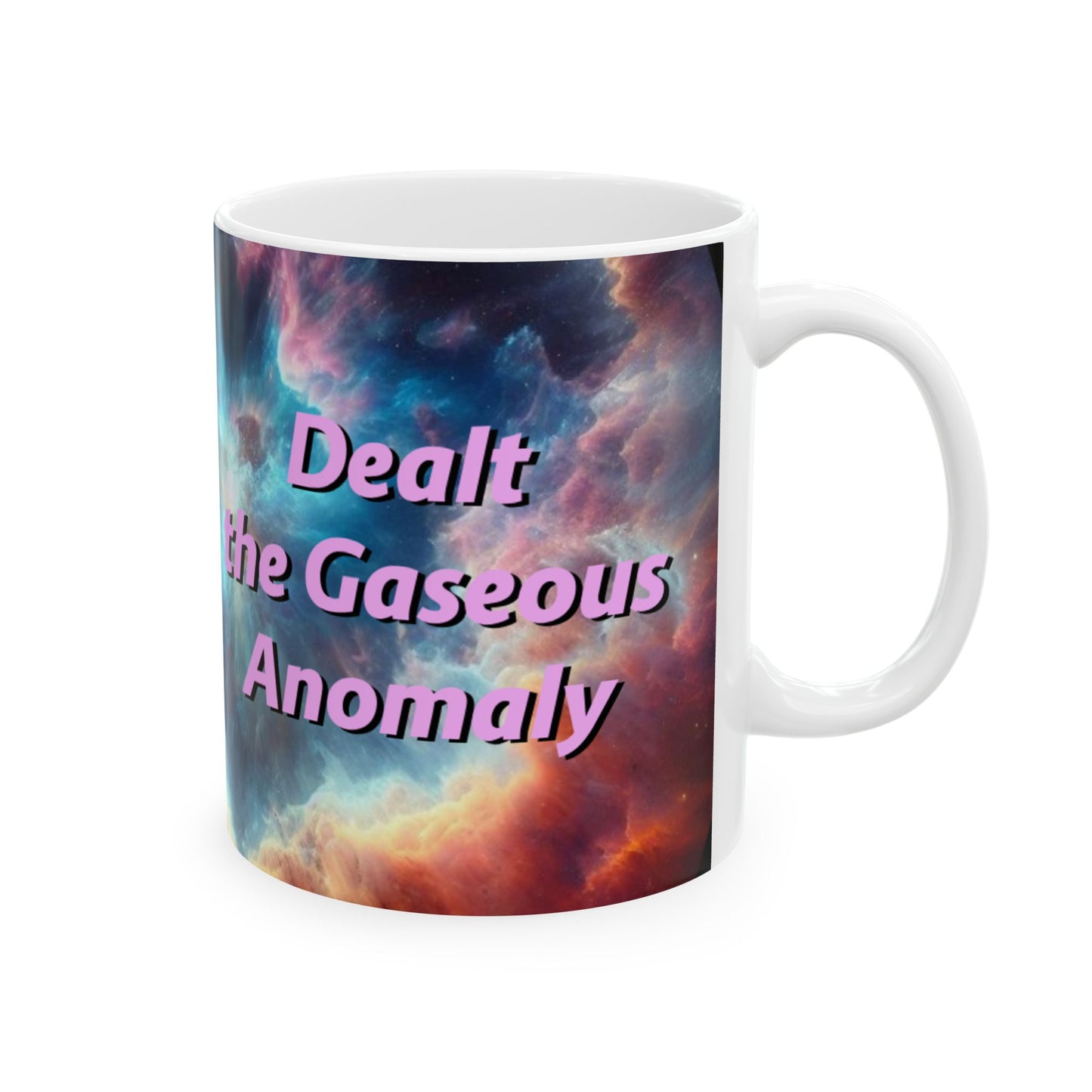 HIlarious Cosmic Ceramic Mug - Galaxy Design for Trekkies and Sci-Fi Fans - Schmartypants