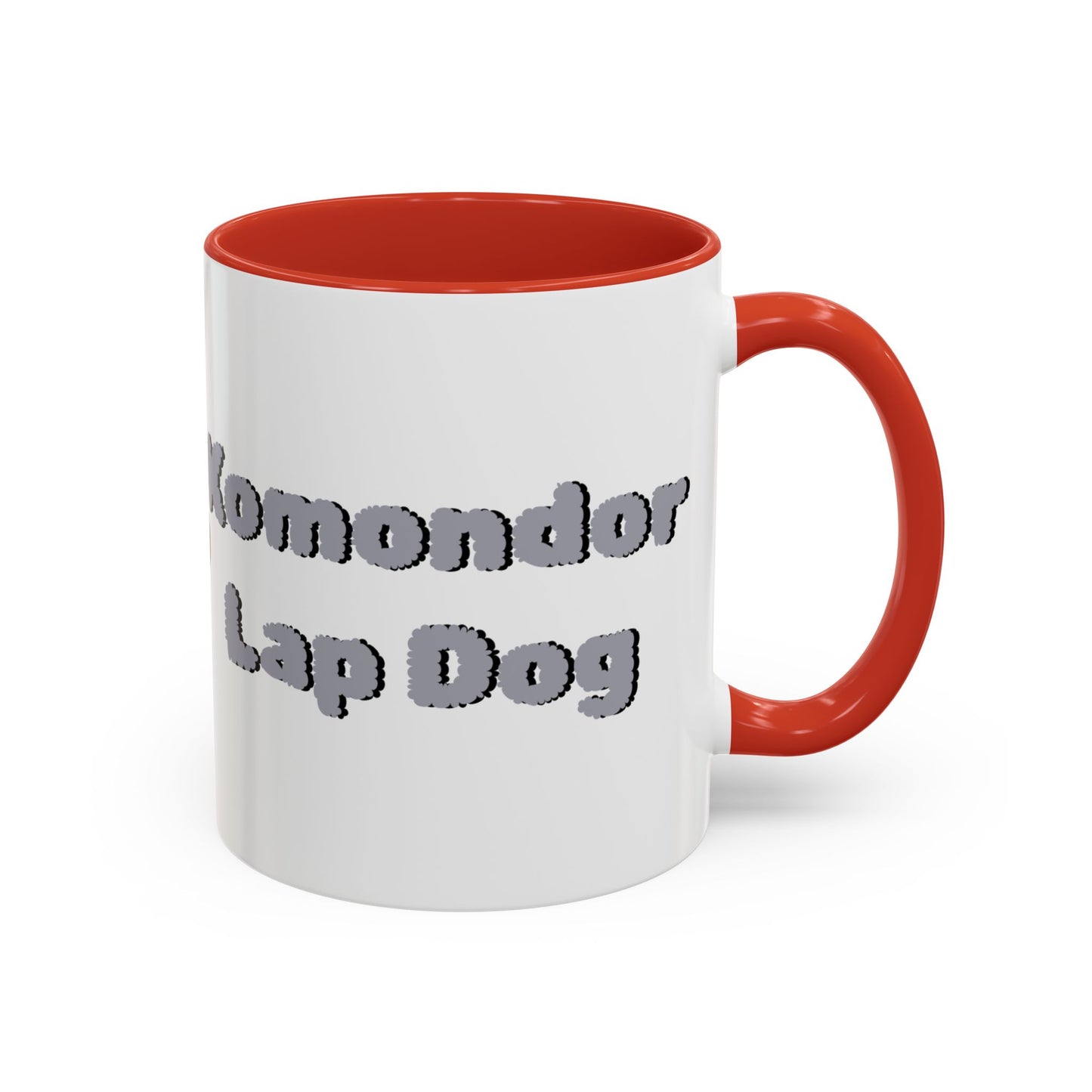 Komondor Lap Dog Coffee Mug - Funny Pet Lovers Gift - 11oz & 15oz - Schmartypants