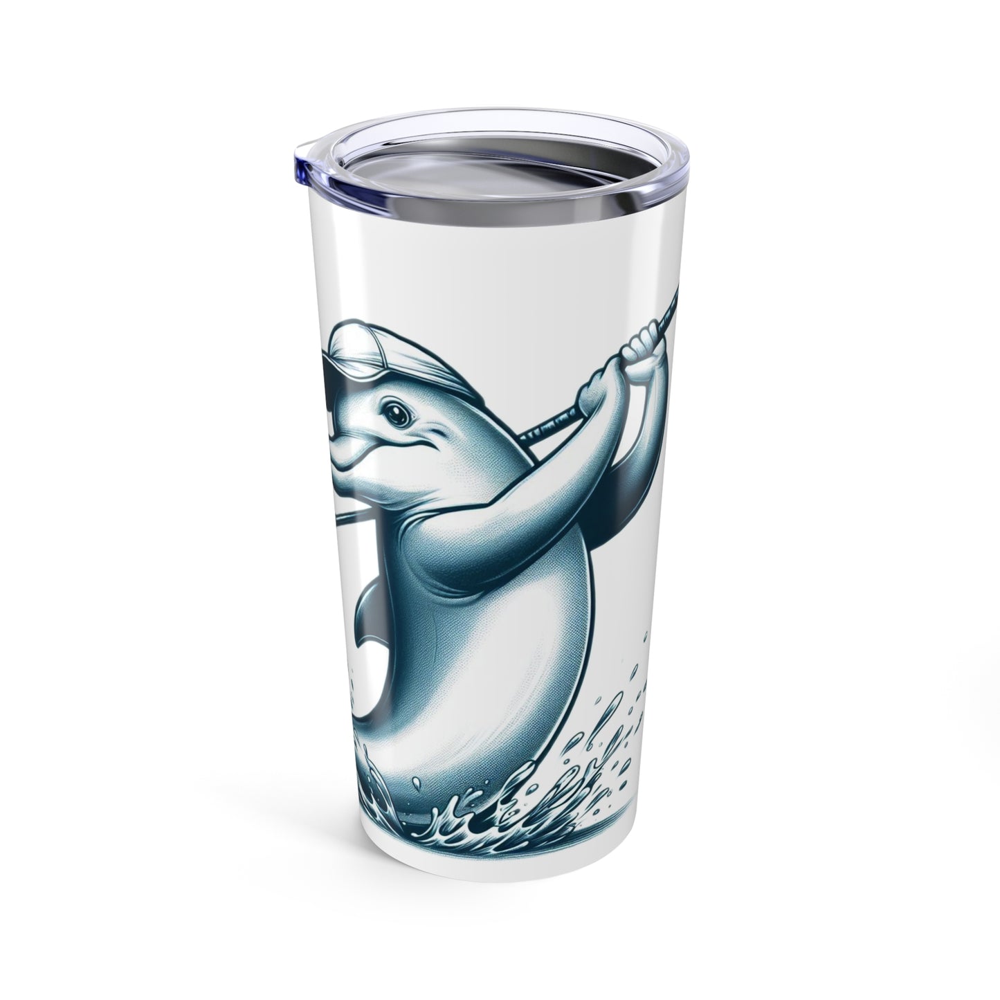 Funny 'Sorry. I'm Golphin'.' Golfers Gift 20oz Tumbler – Fun Drinkware for Dads and All Golfing Enthusiasts - Schmartypants