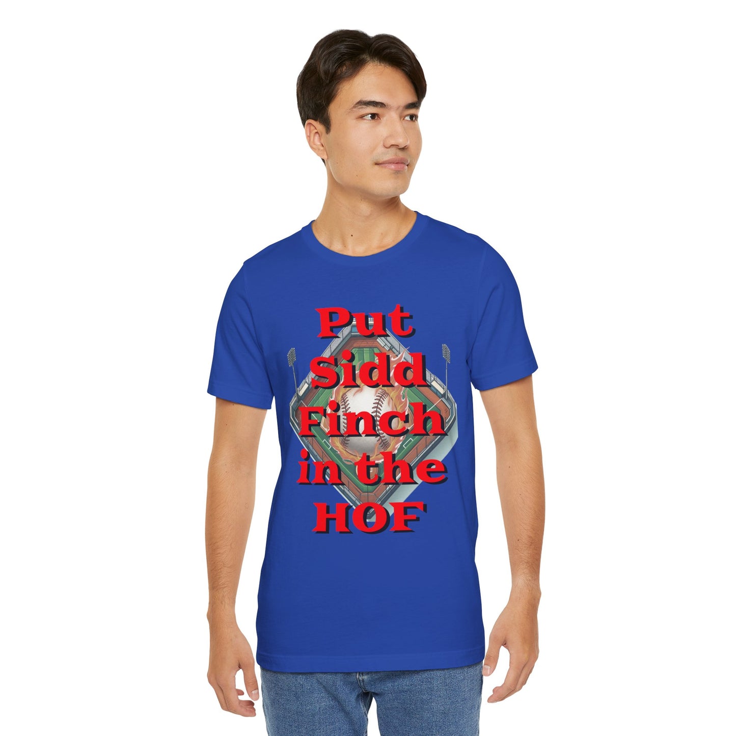 Baseball Fantasy Satirical Shirt, Funny Sports Tee, Mythological Fireballing Pitcher Gift, Sidd Finch April Fool's Joke, Unisex Jersey