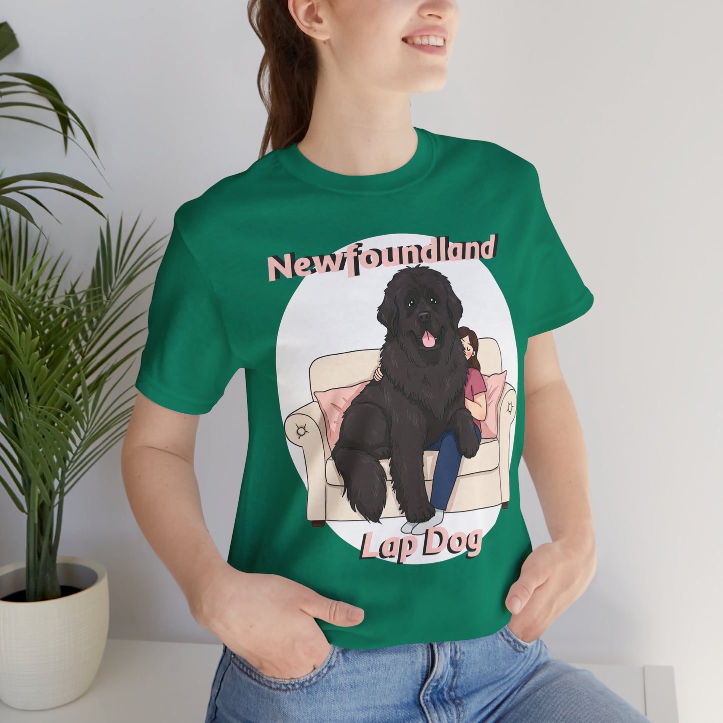 Newfoundland Lap Dog Unisex Tee - Funny Dog Lover Shirt - Schmartypants