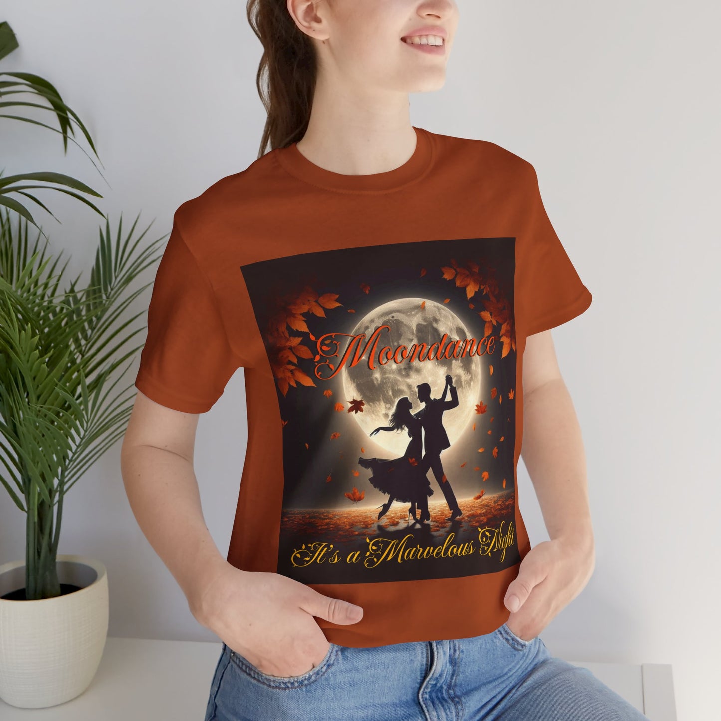 Moondance Unisex Jersey Tee - "It's a Marvelous Night" Graphic Shirt - Van Morrison and Music Fans - Schmartypants