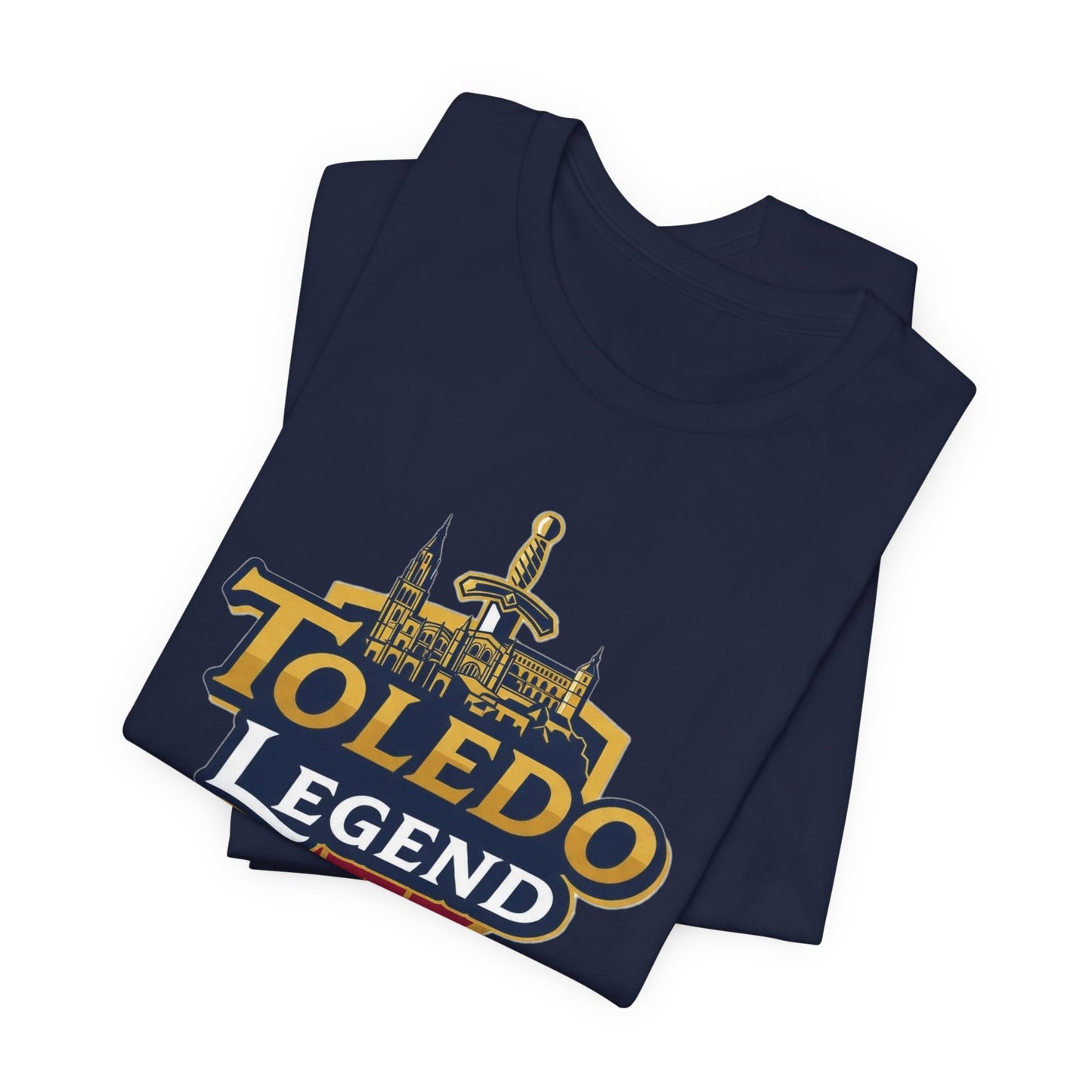 Toledo Spain Legend Unisex Tee | Casual Wear, Souvenir T-shirt, Travel Apparel, Unique Graphic Shirt