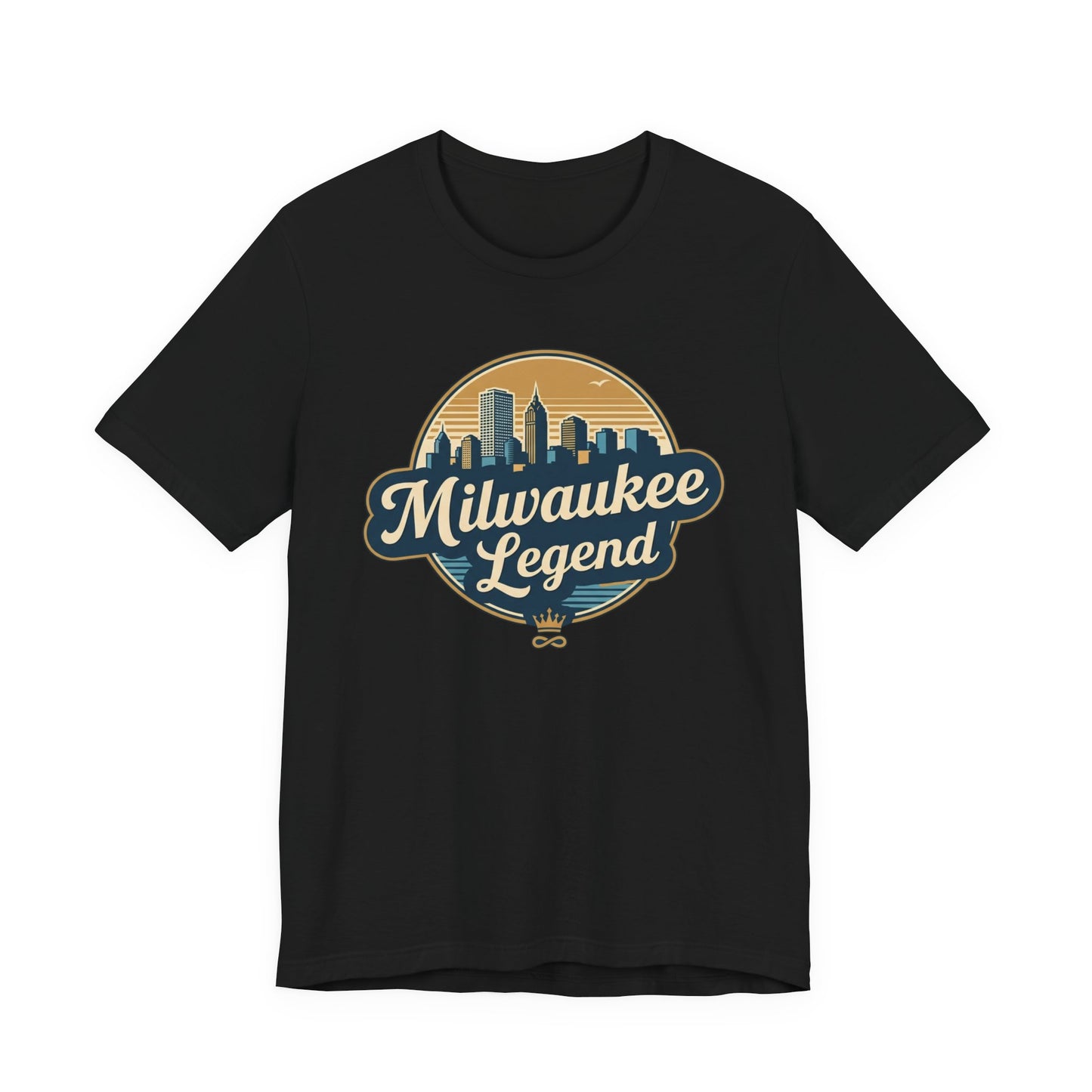 Milwaukee Legend T-Shirt | Vintage City Graphic Tee for Locals, Unisex Gift for Events, Festivals, and Everyday Wear
