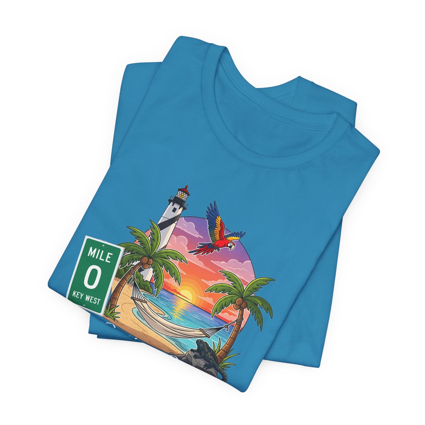 I'd Rather Be In Key West Tee | Vacation Shirt, Summer Style, Beachwear Gift, Travel Tee, Casual Fashion