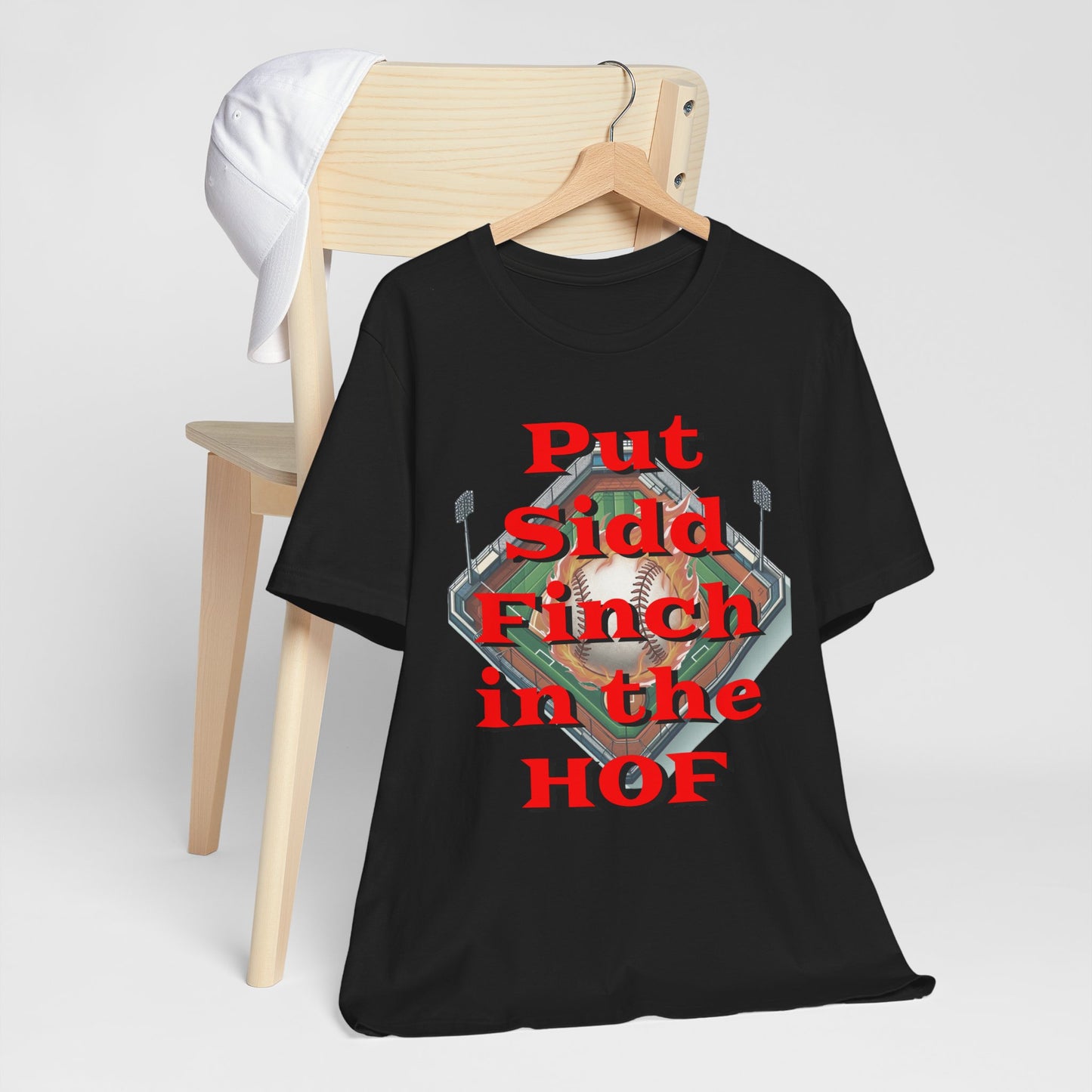 Baseball Fantasy Satirical Shirt, Funny Sports Tee, Mythological Fireballing Pitcher Gift, Sidd Finch April Fool's Joke, Unisex Jersey
