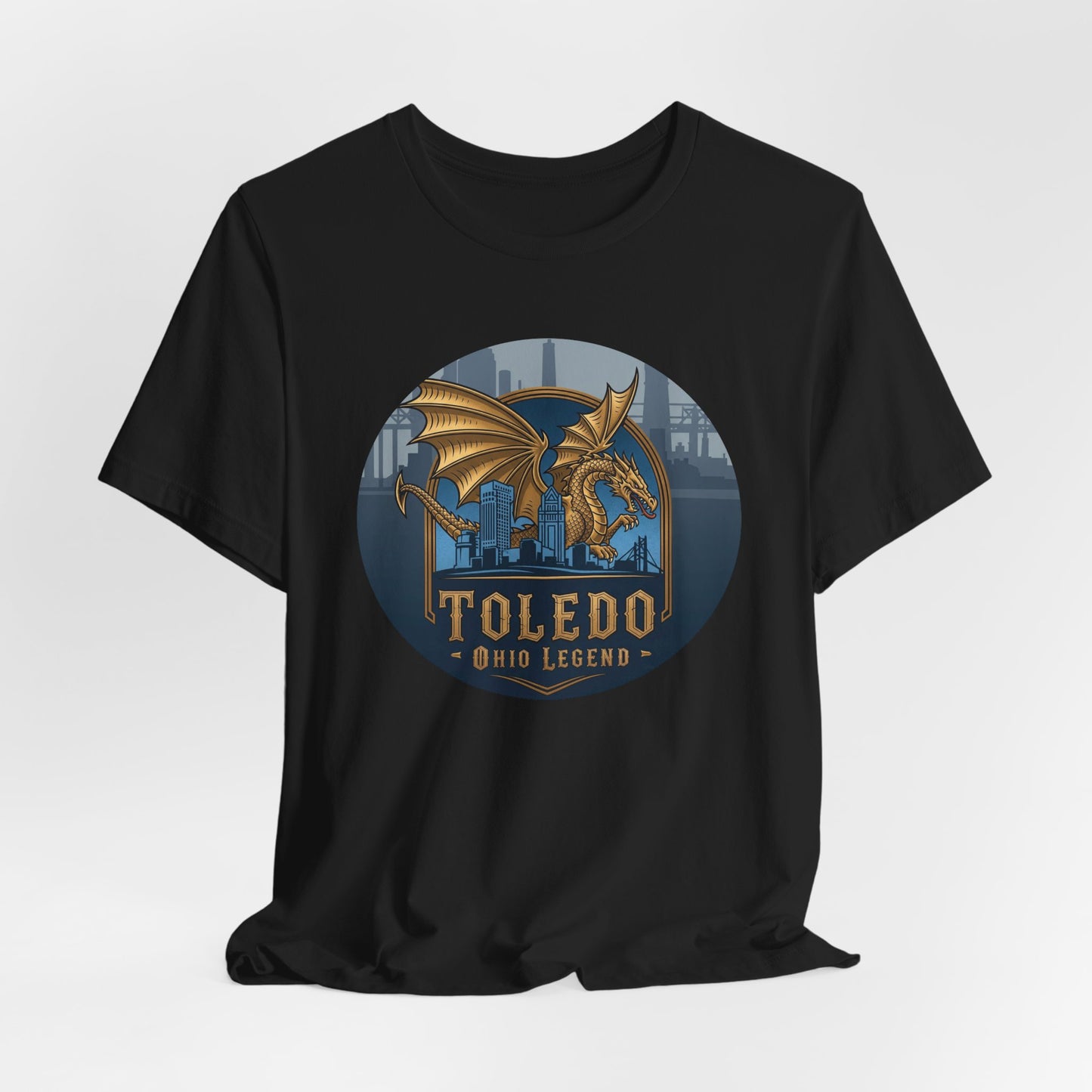 Toledo Dragon Legend T-Shirt | Unisex Jersey Tee | Perfect Gift for Fans, Festivals, and Celebrations, Casual Wear, Graphic Tee
